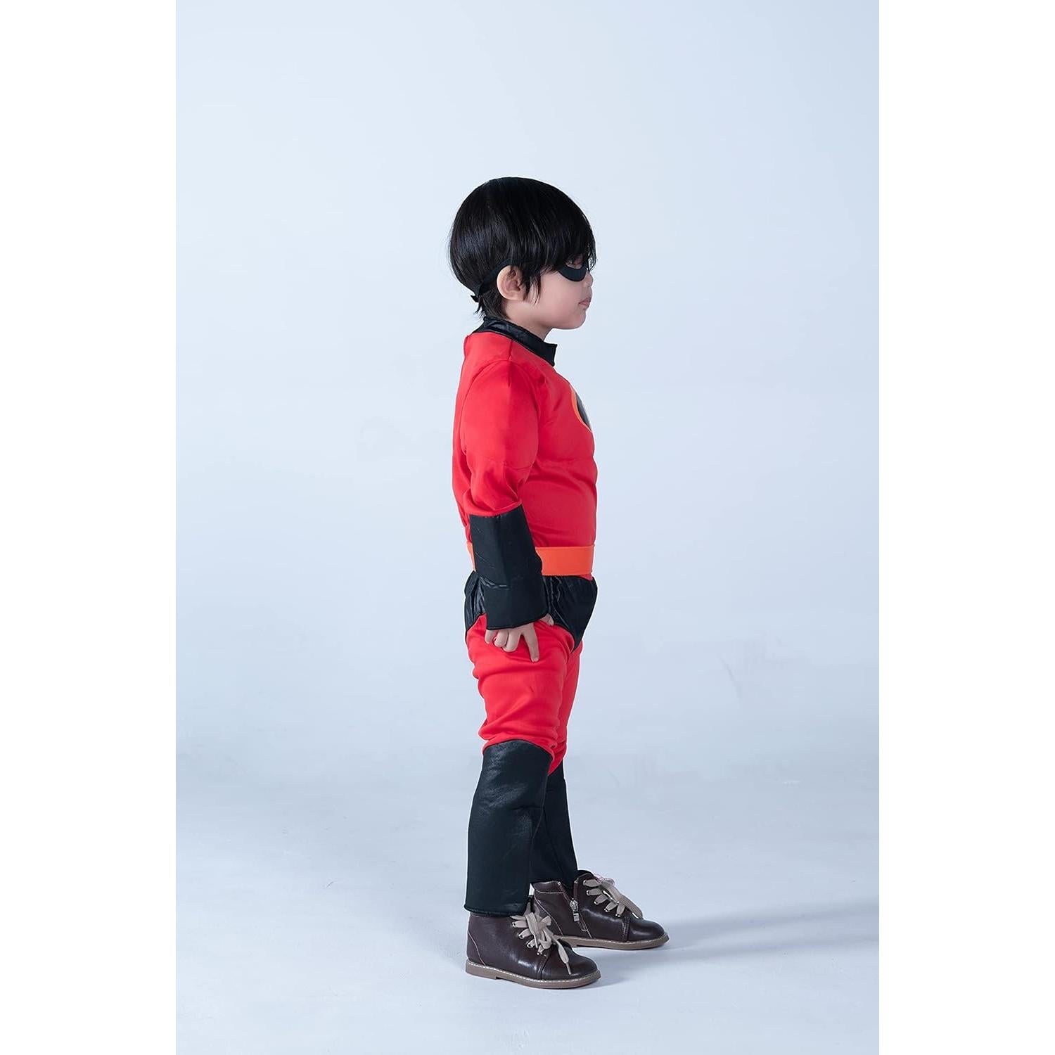 Disfraz musculoso Disney Pixar Dash Increíbles 2 para niños 3T-4T