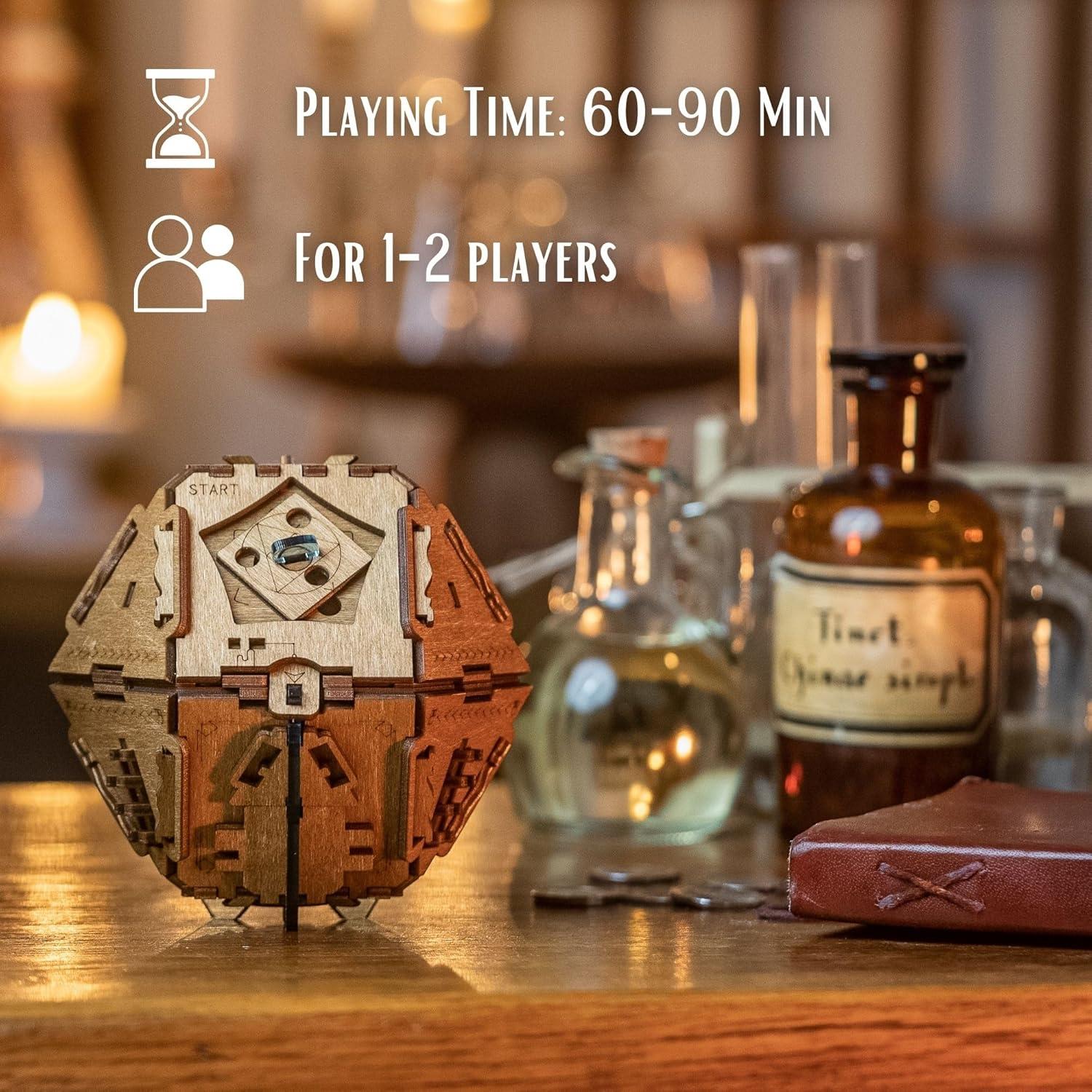 Caja de Rompecabezas 3D PuzzlePotato Piedra Filosofal Cristal Azul