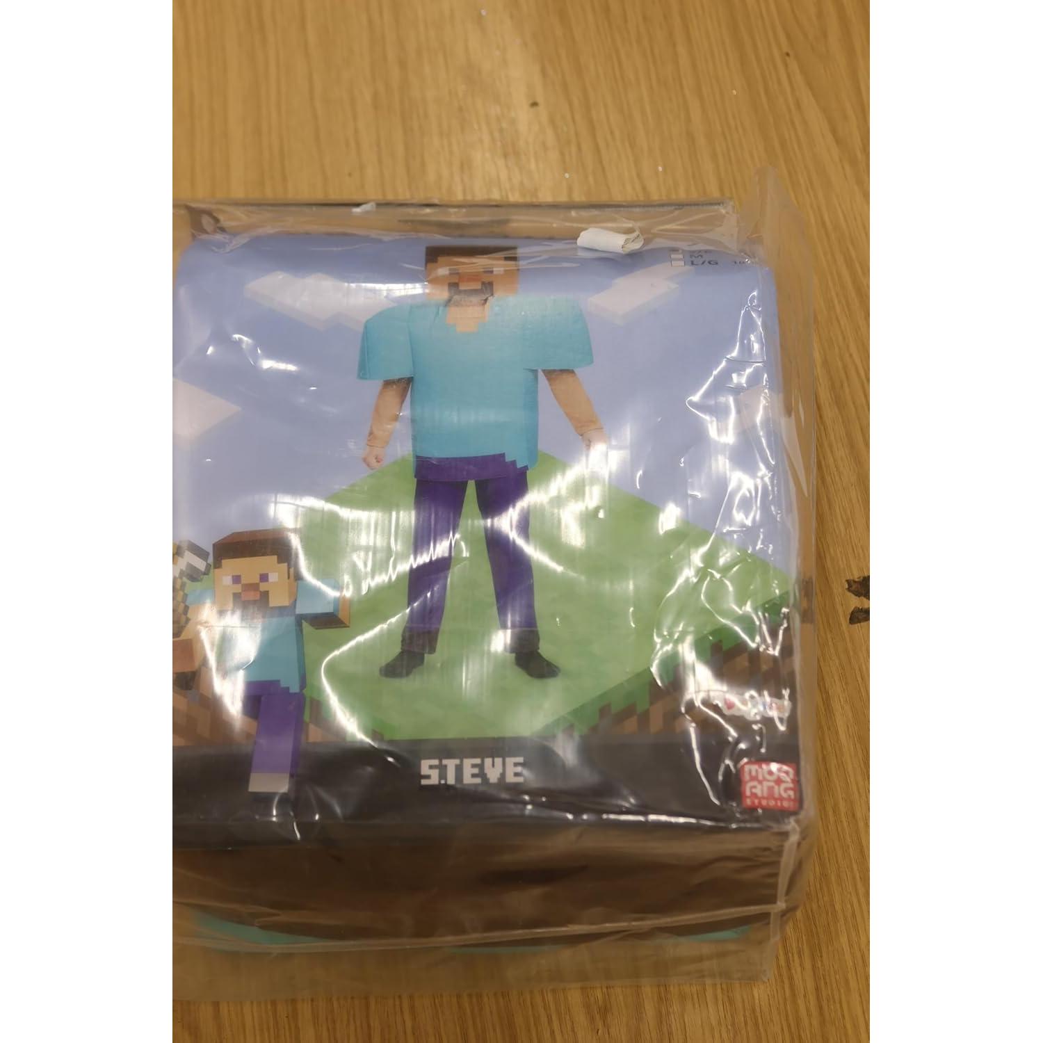 Disfraz Steve Deluxe Minecraft - Niños 4-6 años