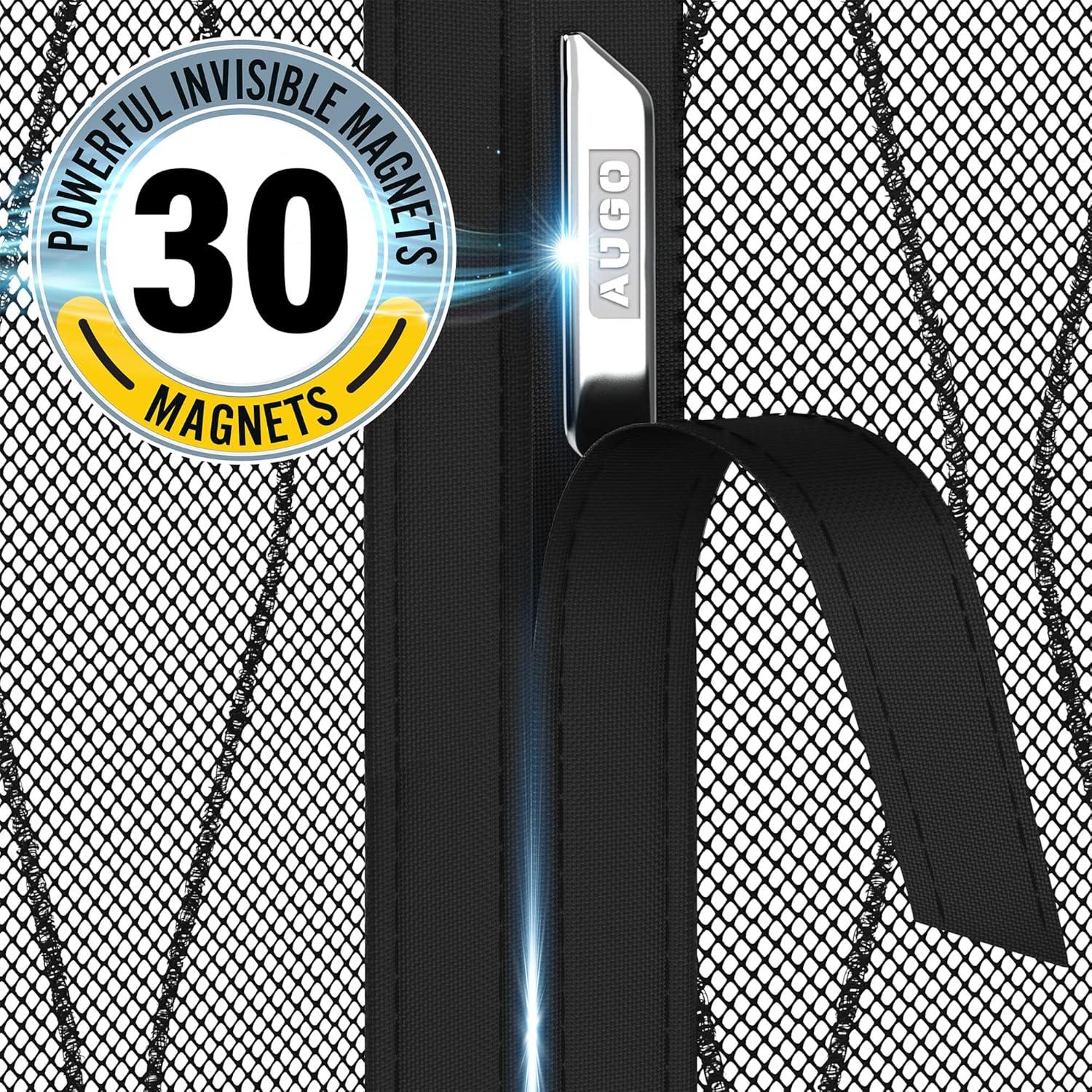 Puerta de Pantalla Magnética AUGO 96.5x210.8 cm Fibra Vidrio