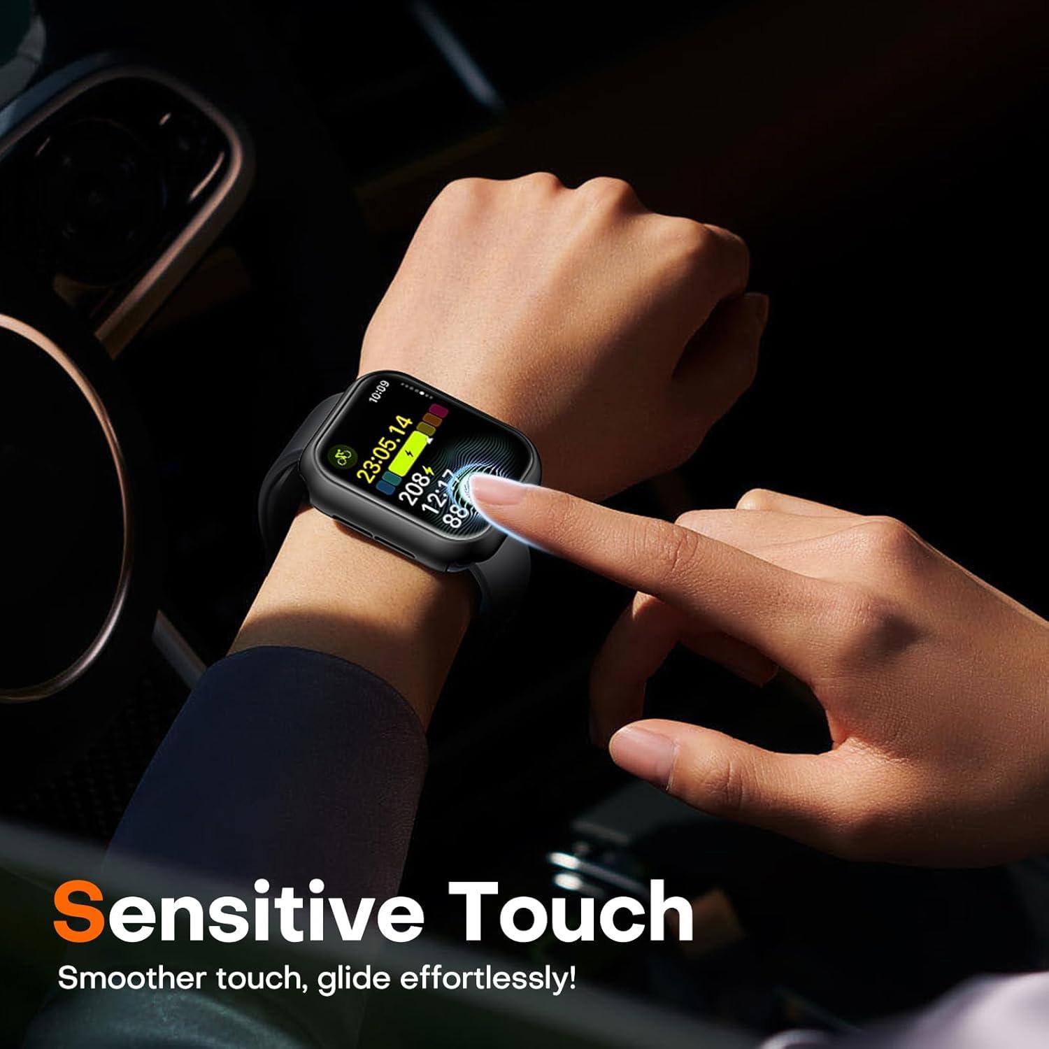 Funda Dura TAURI para Apple Watch Serie 10 42mm - 2 Pack