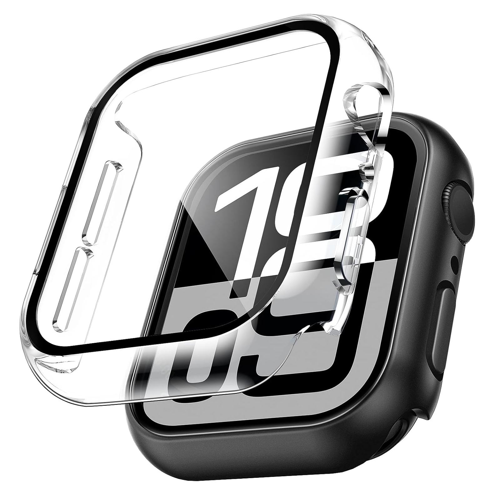 Funda Dura TAURI para Apple Watch Serie 10 46mm - 2 Piezas