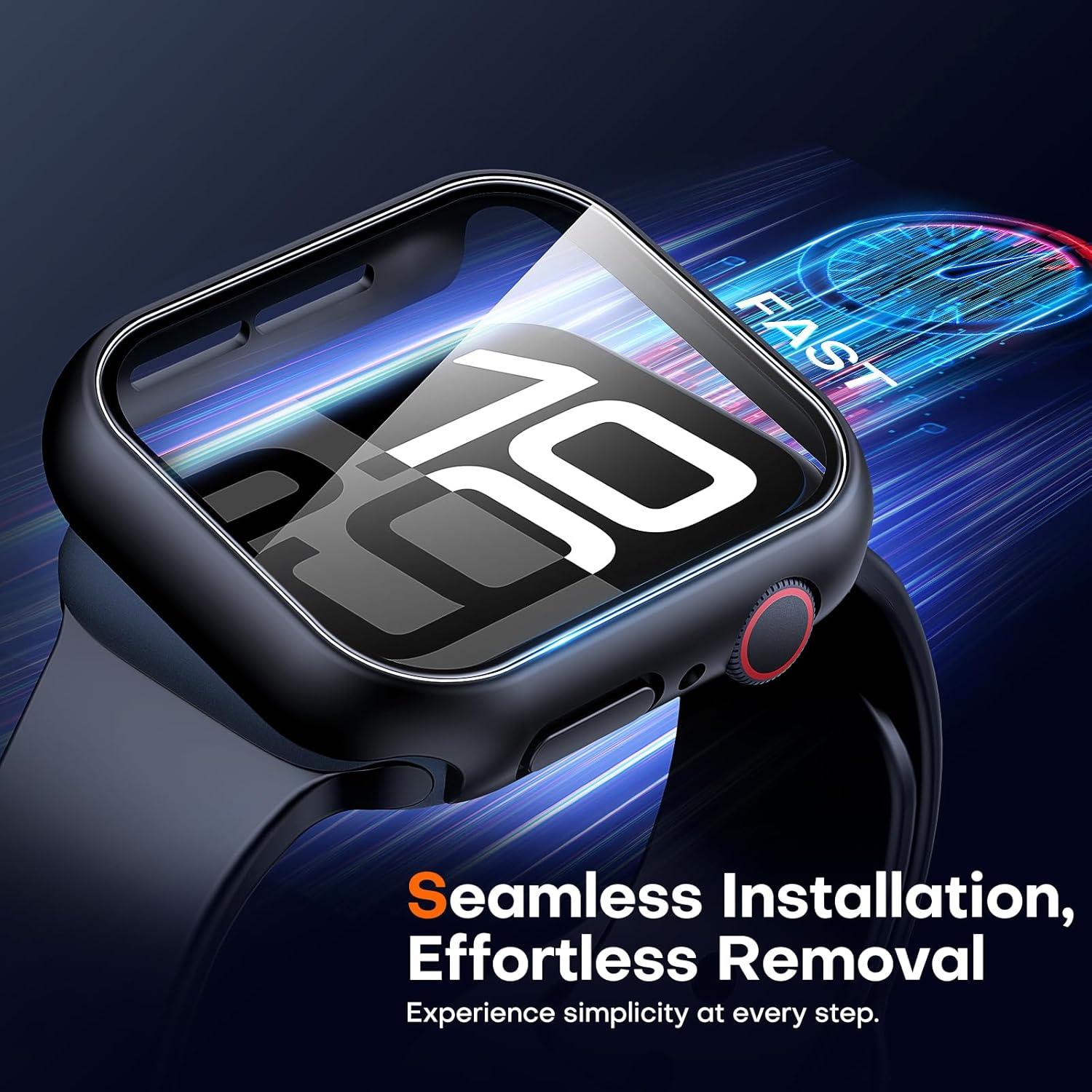 Funda Dura TAURI para Apple Watch Serie 10 46mm - 2 Piezas