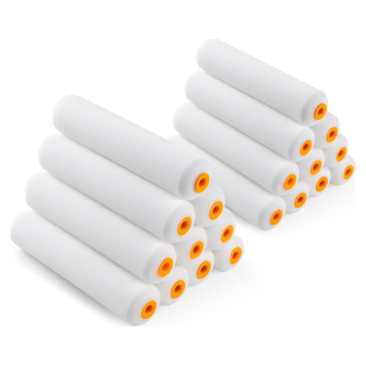 Rodillo de Pintura de Espuma HANJKINZ 20 Pcs 6" (15.24 cm) Alta Densidad