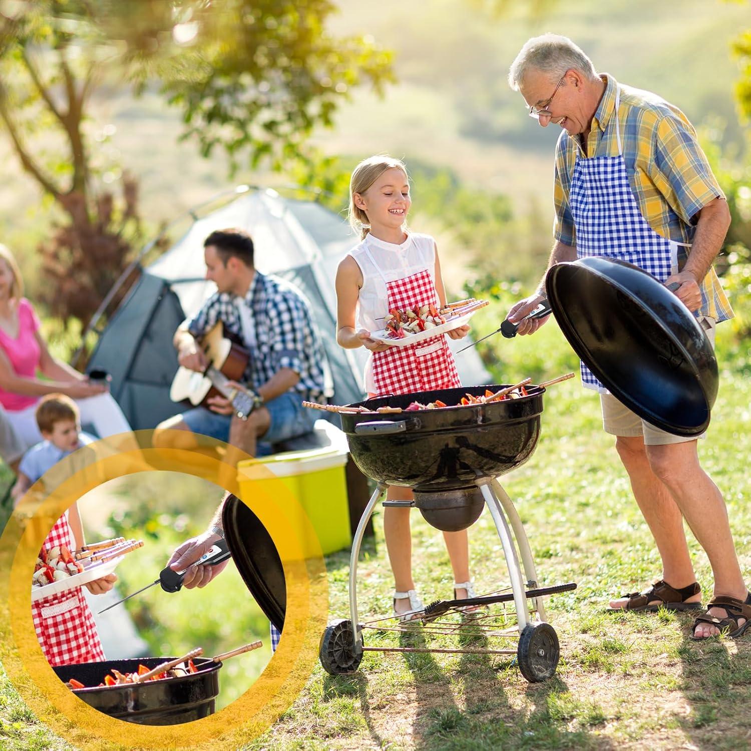 Termómetro Digital de Carne Xuhal 12 Pcs Impermeable 0.1°C