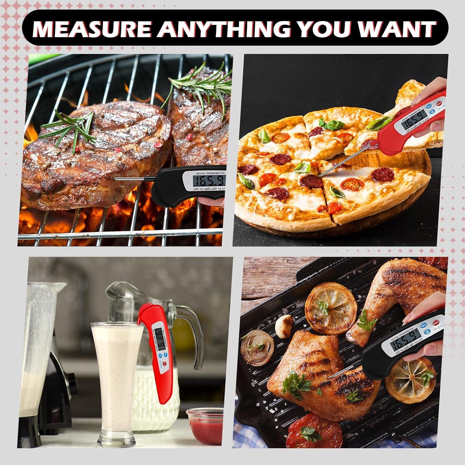 Termómetro Digital de Carne Xuhal 12 Pcs Impermeable 0.1°C