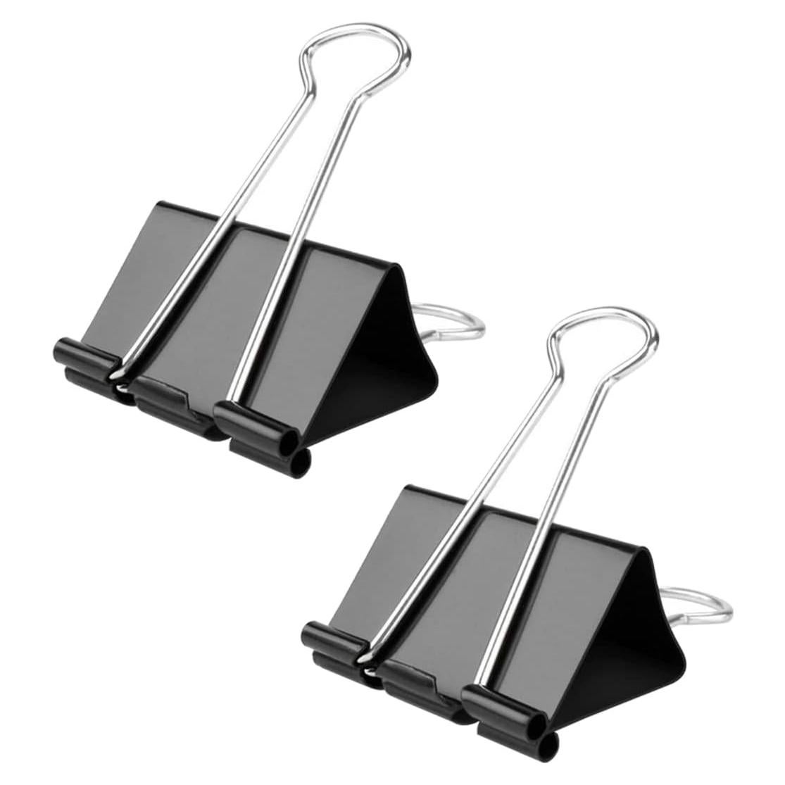 Paquete de 40 Clips de Carpeta Extra Grande Apoulin 5.08 cm