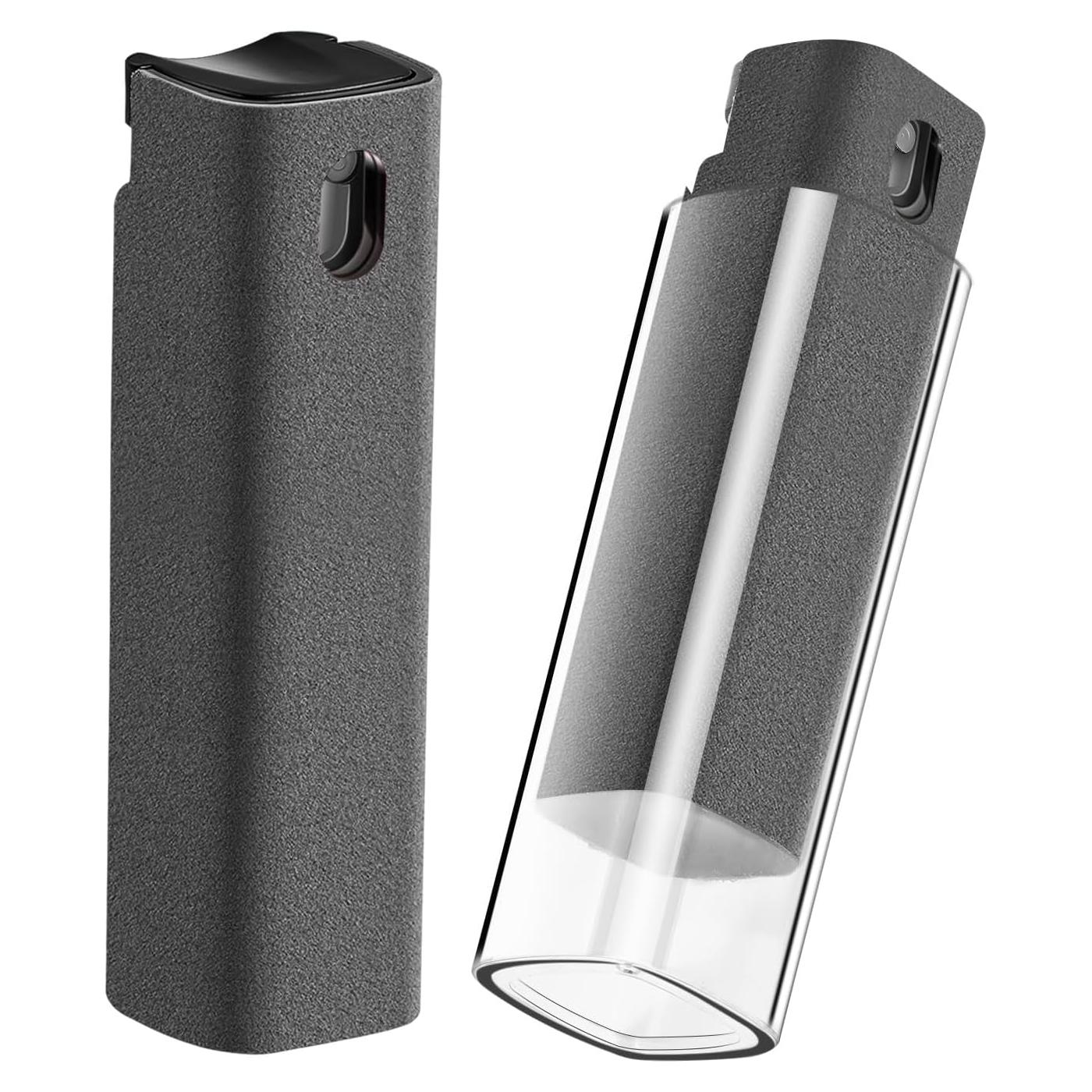 Limpiador de Pantallas YTT Spray y Paño Todo en Uno Gris