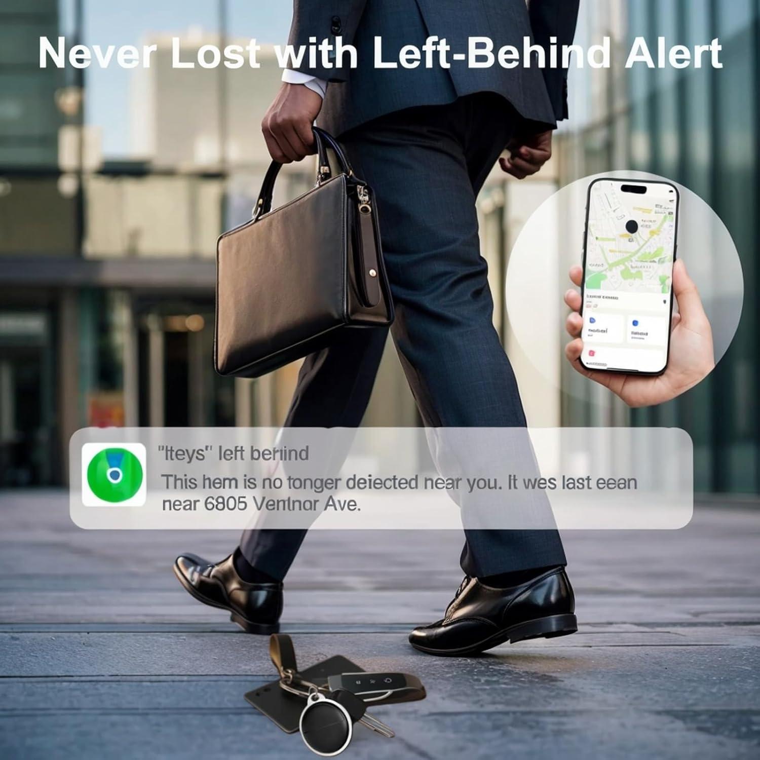 Rastreador Inteligente Sanofuturion Bluetooth para iOS - Negro