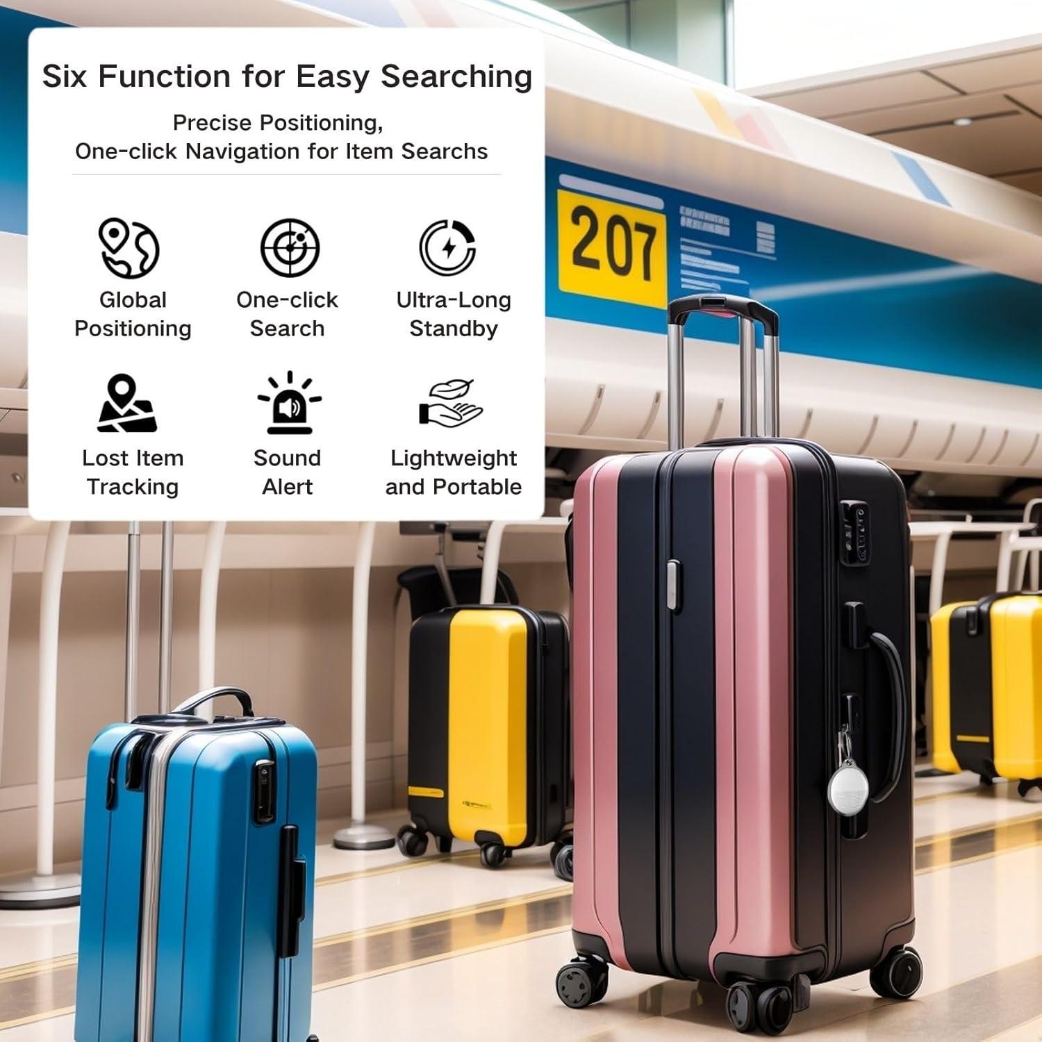 Rastreador Inteligente Sanofuturion Bluetooth para iOS - Negro