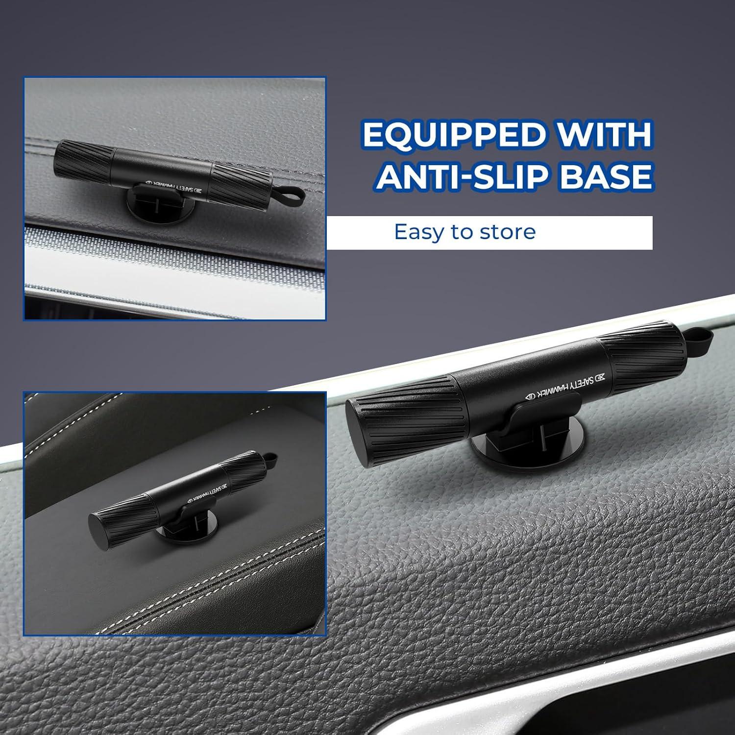 Paquete de 2 Martillos de Seguridad Omrisy para Automóvil