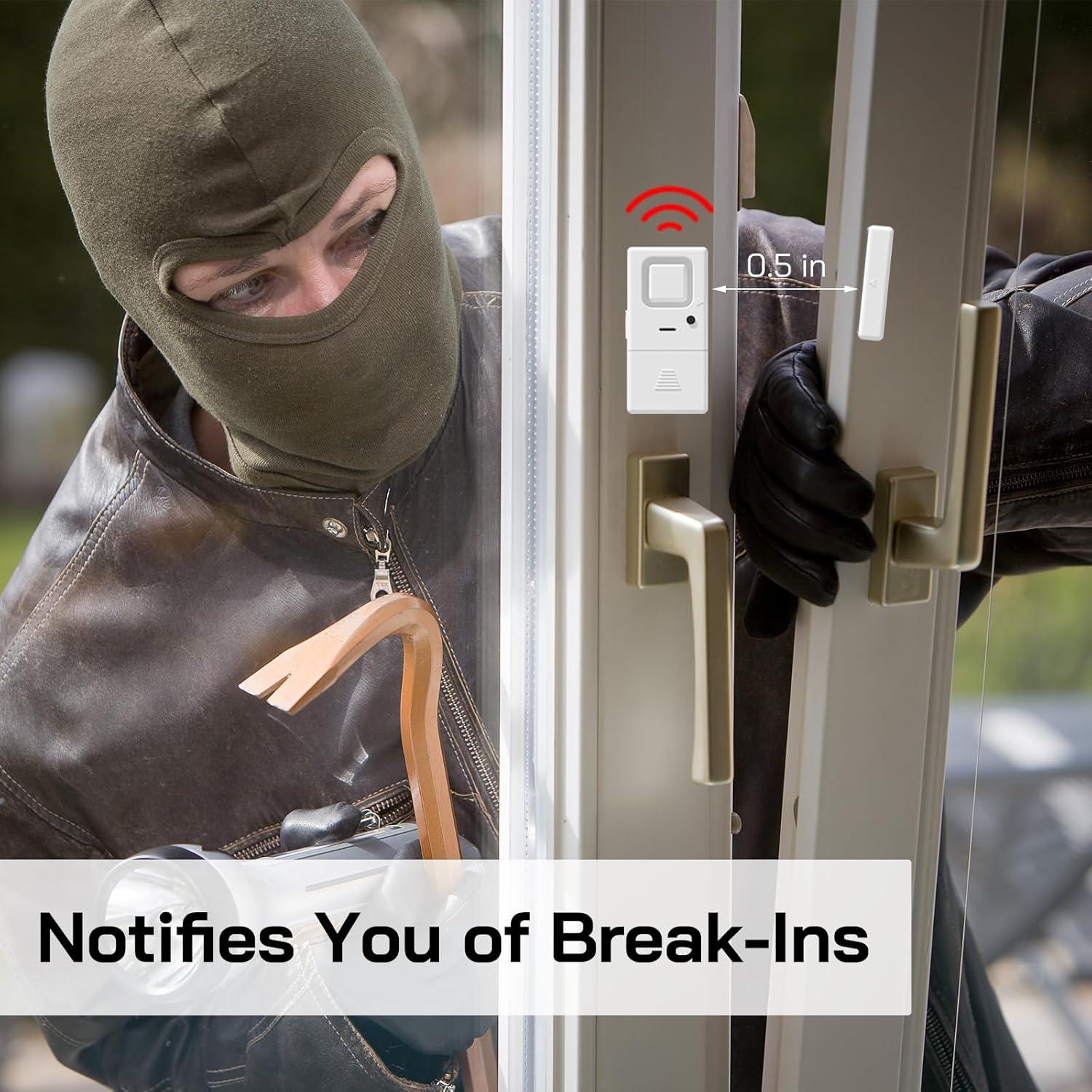 Alarmas de Puerta y Ventana Rosmila - Paquete de 2 - 110 dB