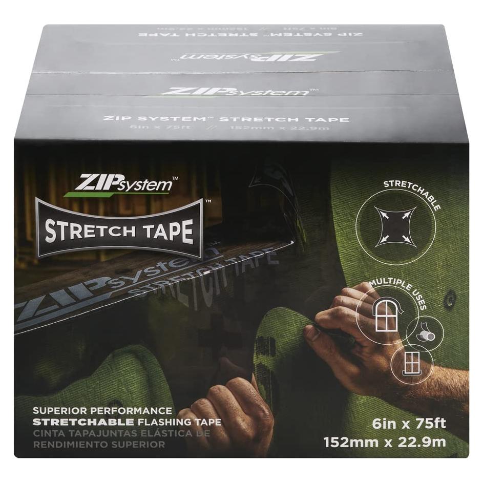 Cinta Stretch ZIP System Huber 15.24 cm x 22.86 m Sellado