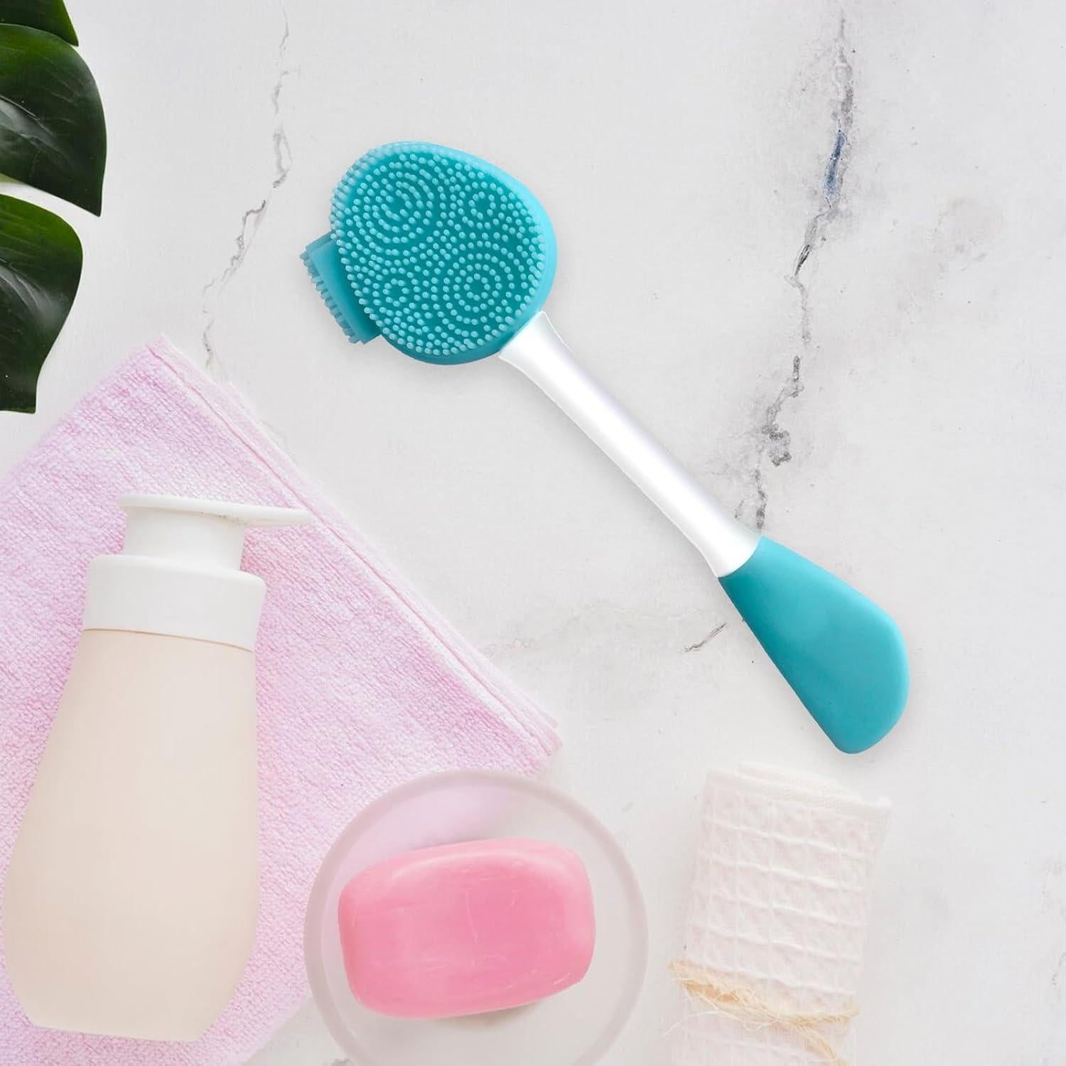 Cepillo Facial de Silicona MUIIGOOD Azul - Exfoliante y Limpiador