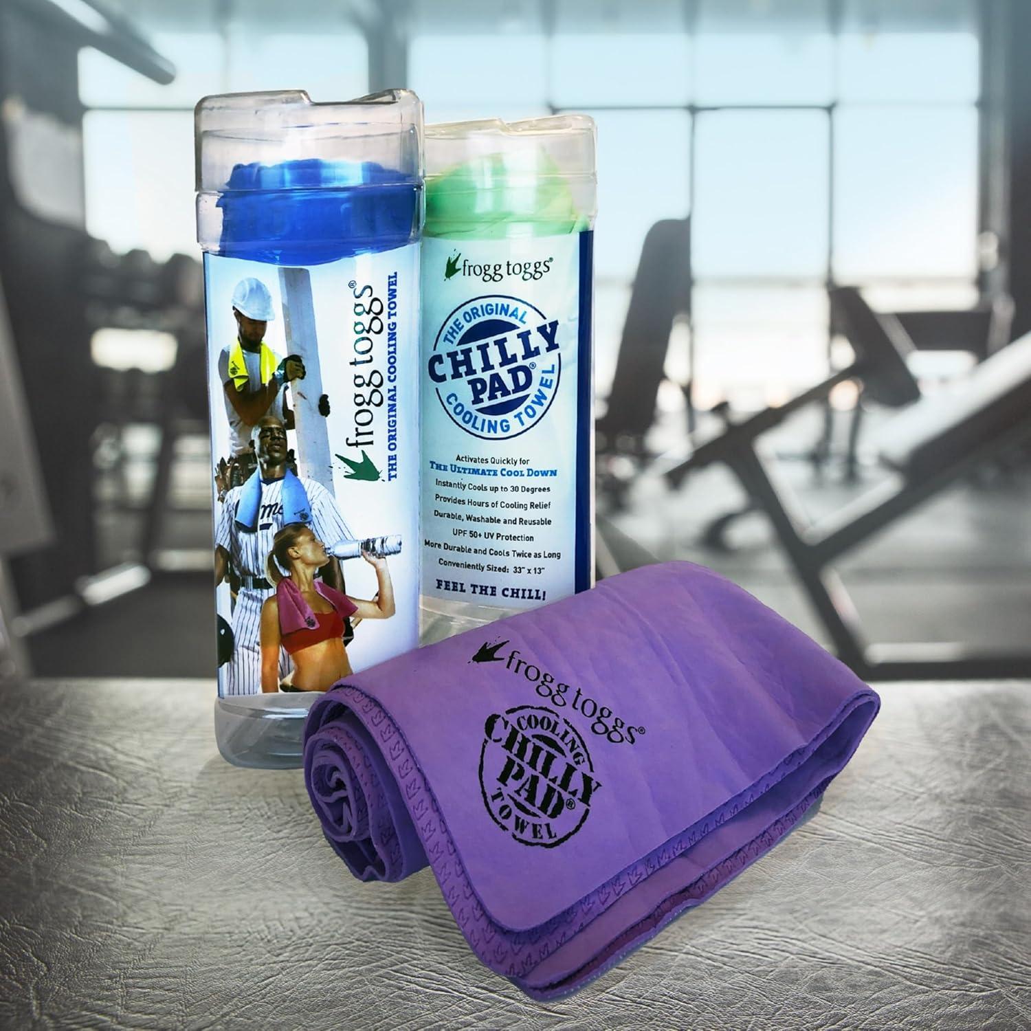 Toalla Enfriadora Frogg Toggs Chilly Pad 33x13 cm Negra