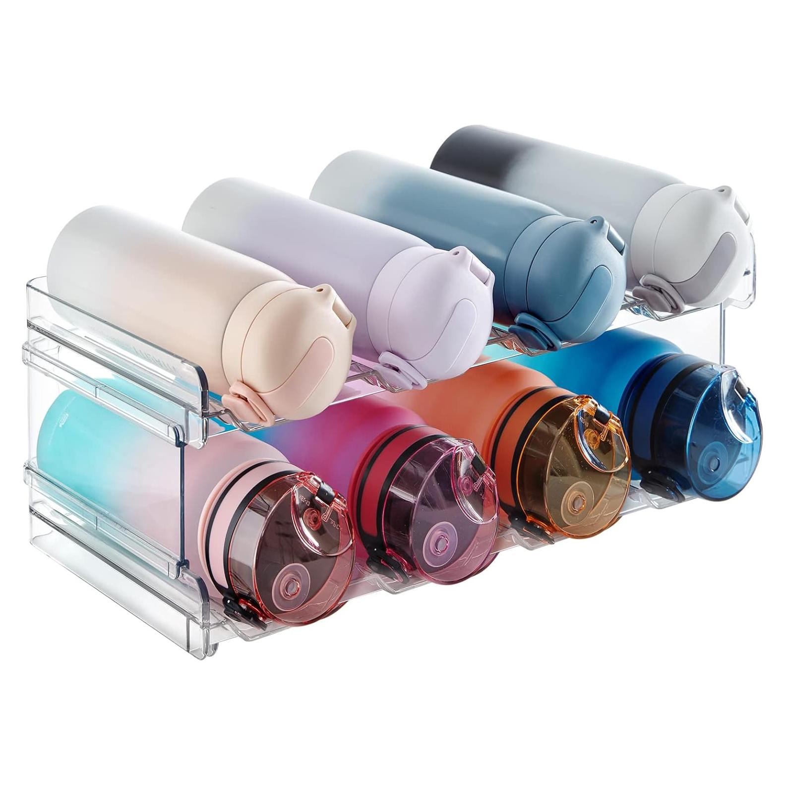 Organizador Apilable de Botellas Lifewit 2 Niveles 8 Botellas