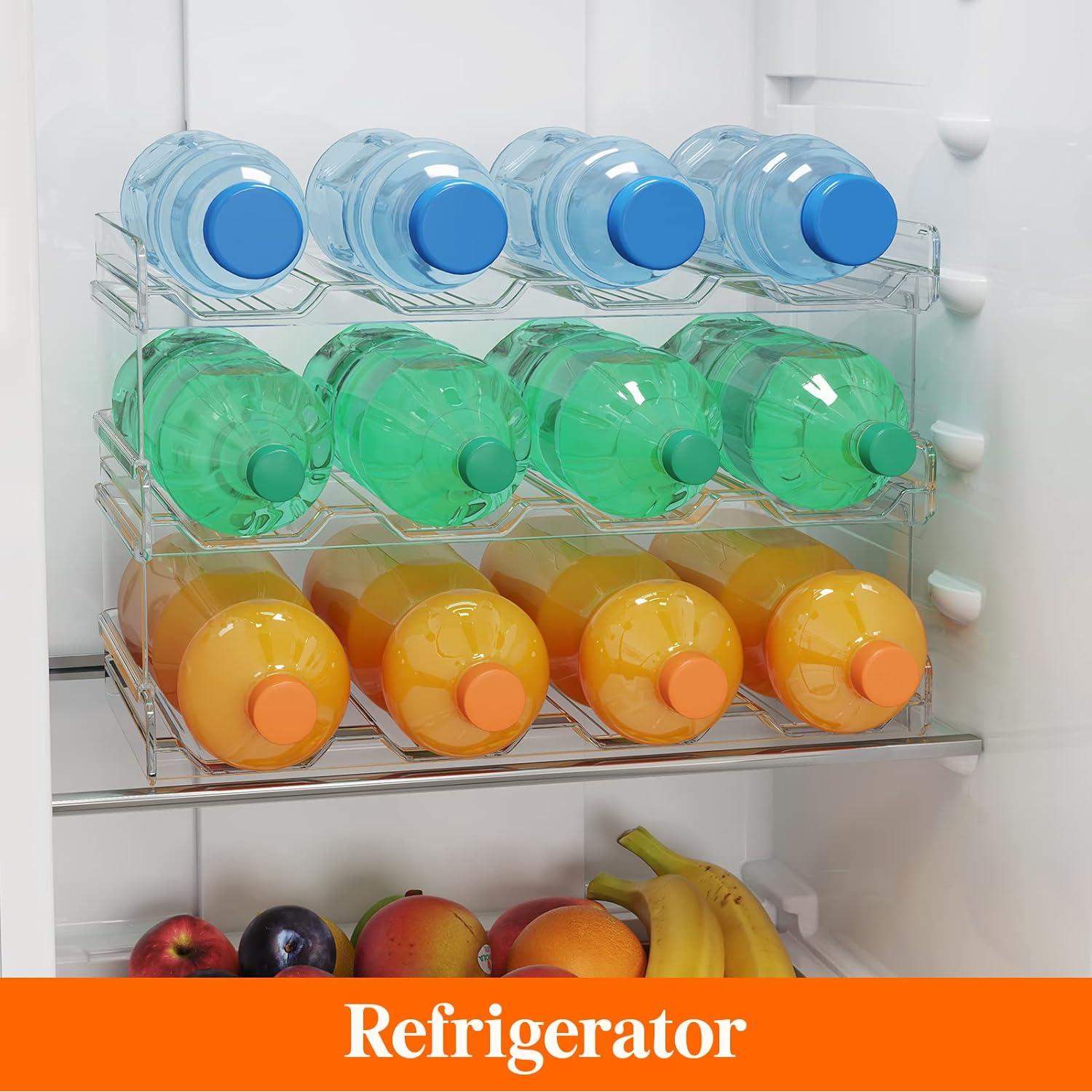 Organizador Apilable de Botellas Lifewit - 24 Botellas, 3 Niveles