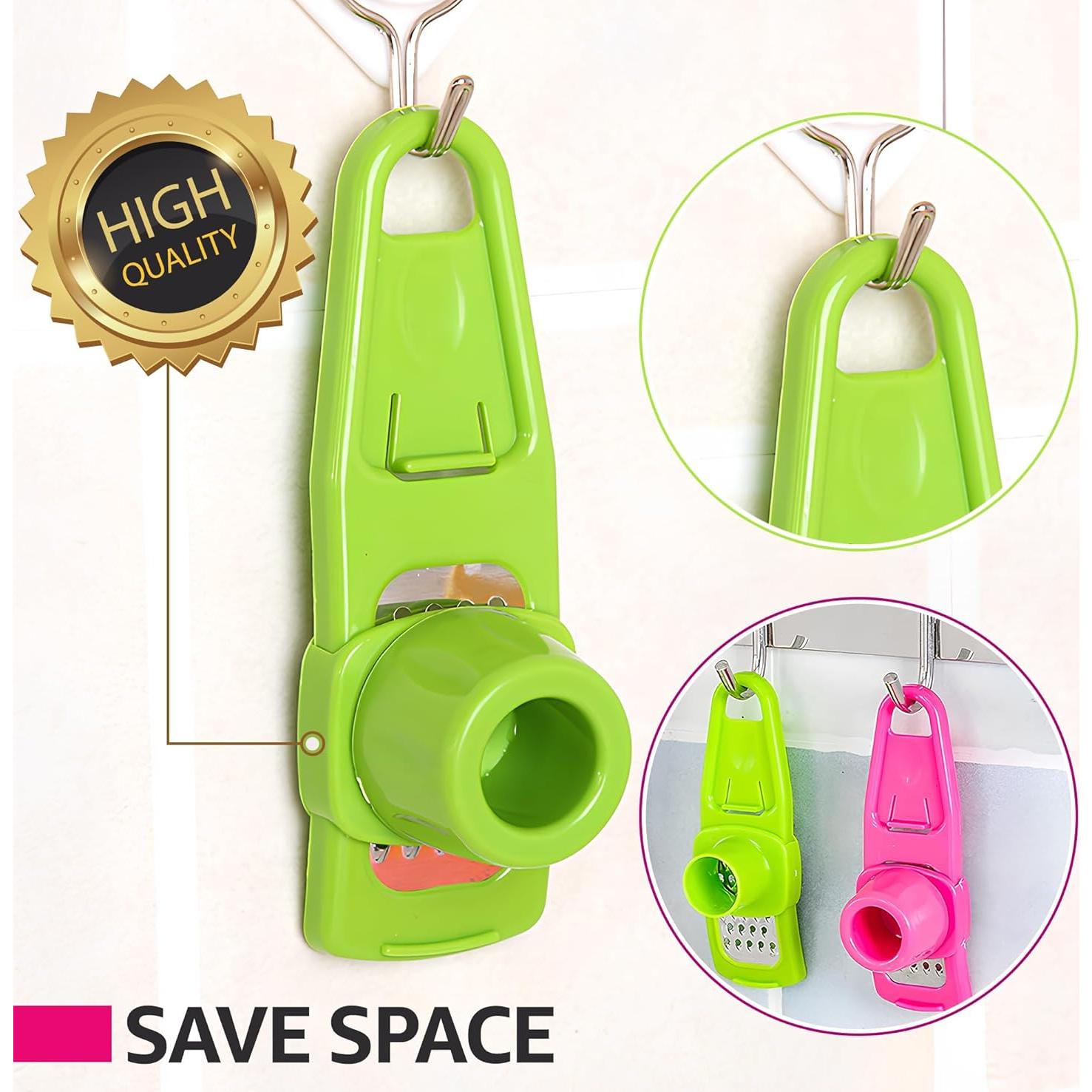 Molino de Ajo de Mano Landkitch Verde - Picador Compacto 32g