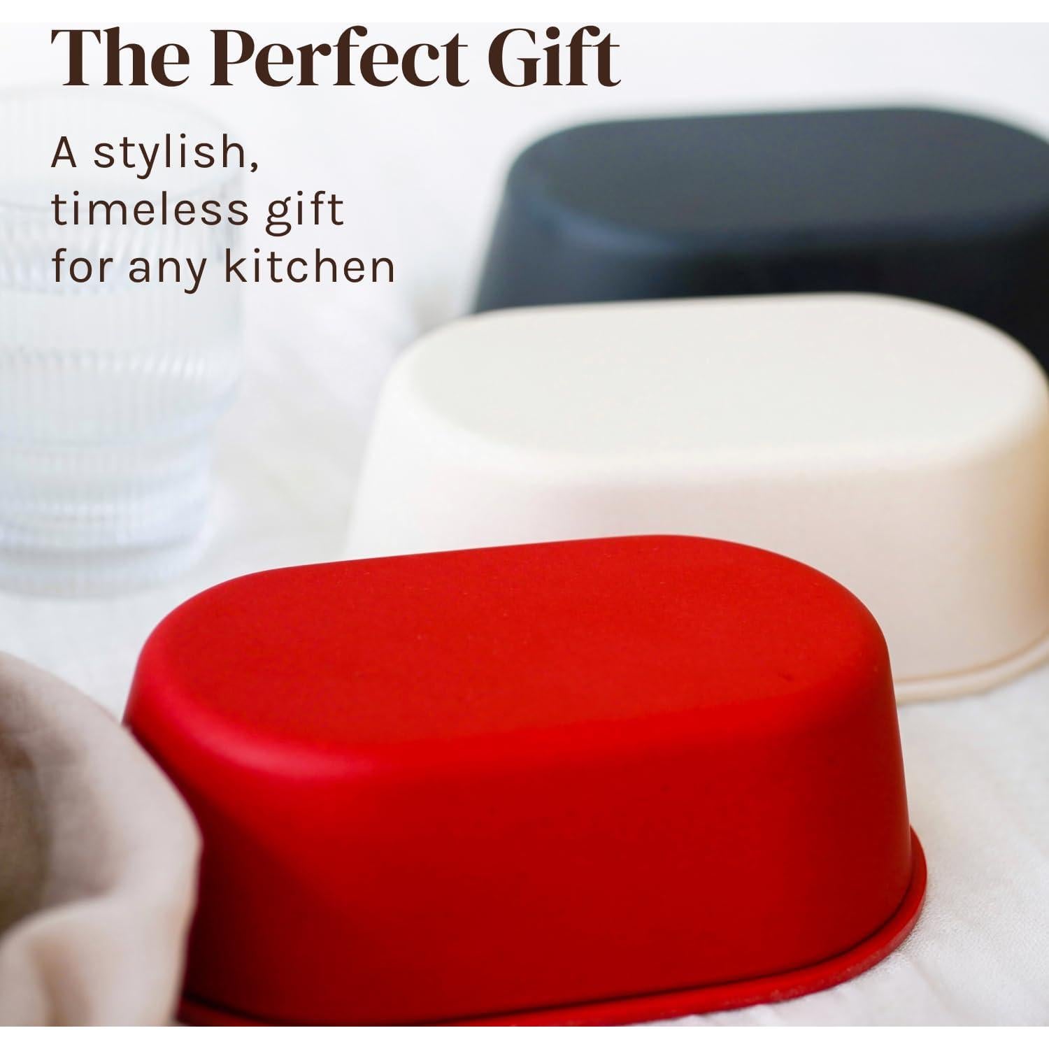 Plato de Mantequilla Grande Cooler Kitchen Gris con Tapa