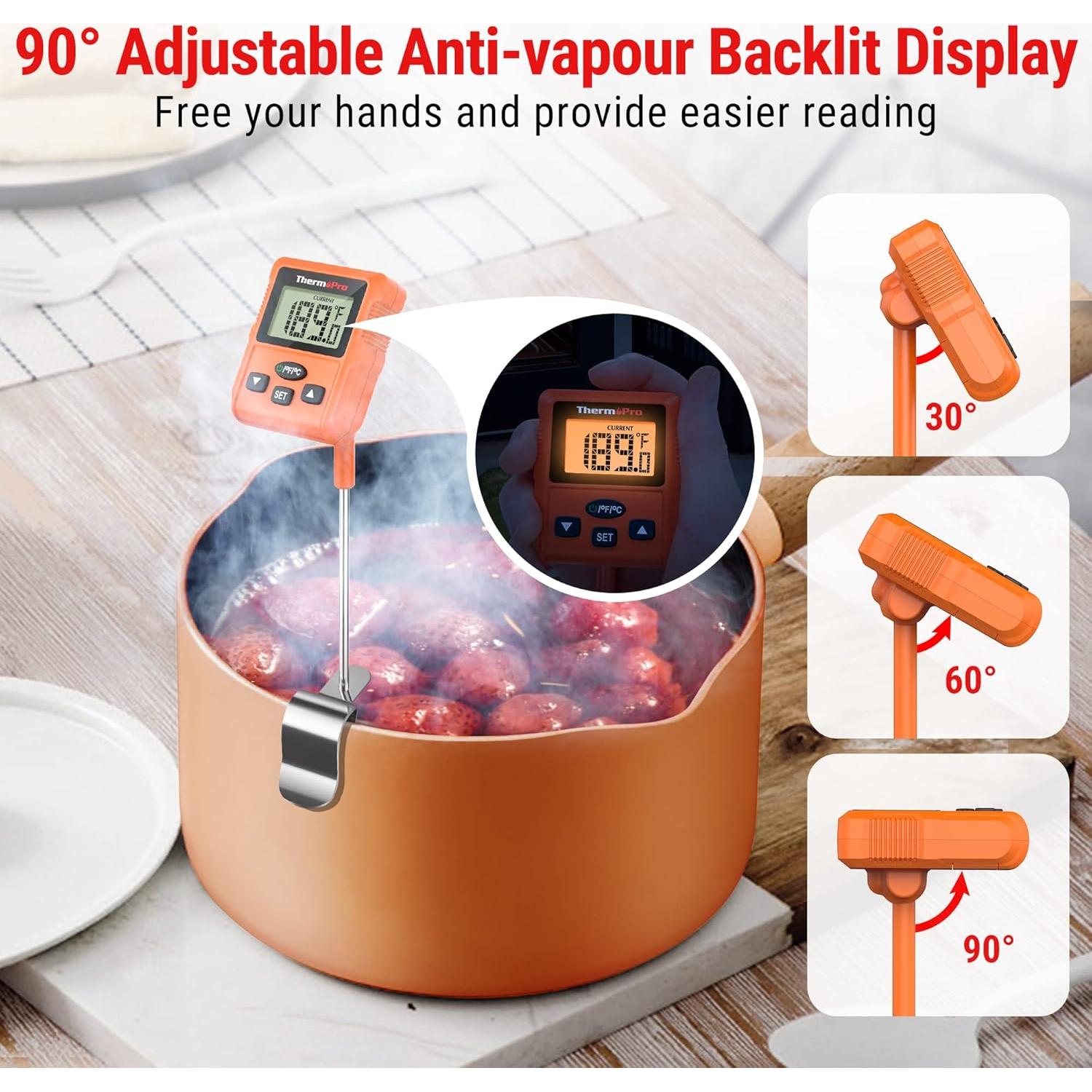 Termómetro Digital ThermoPro TP511 con Sonda de 25.4 cm