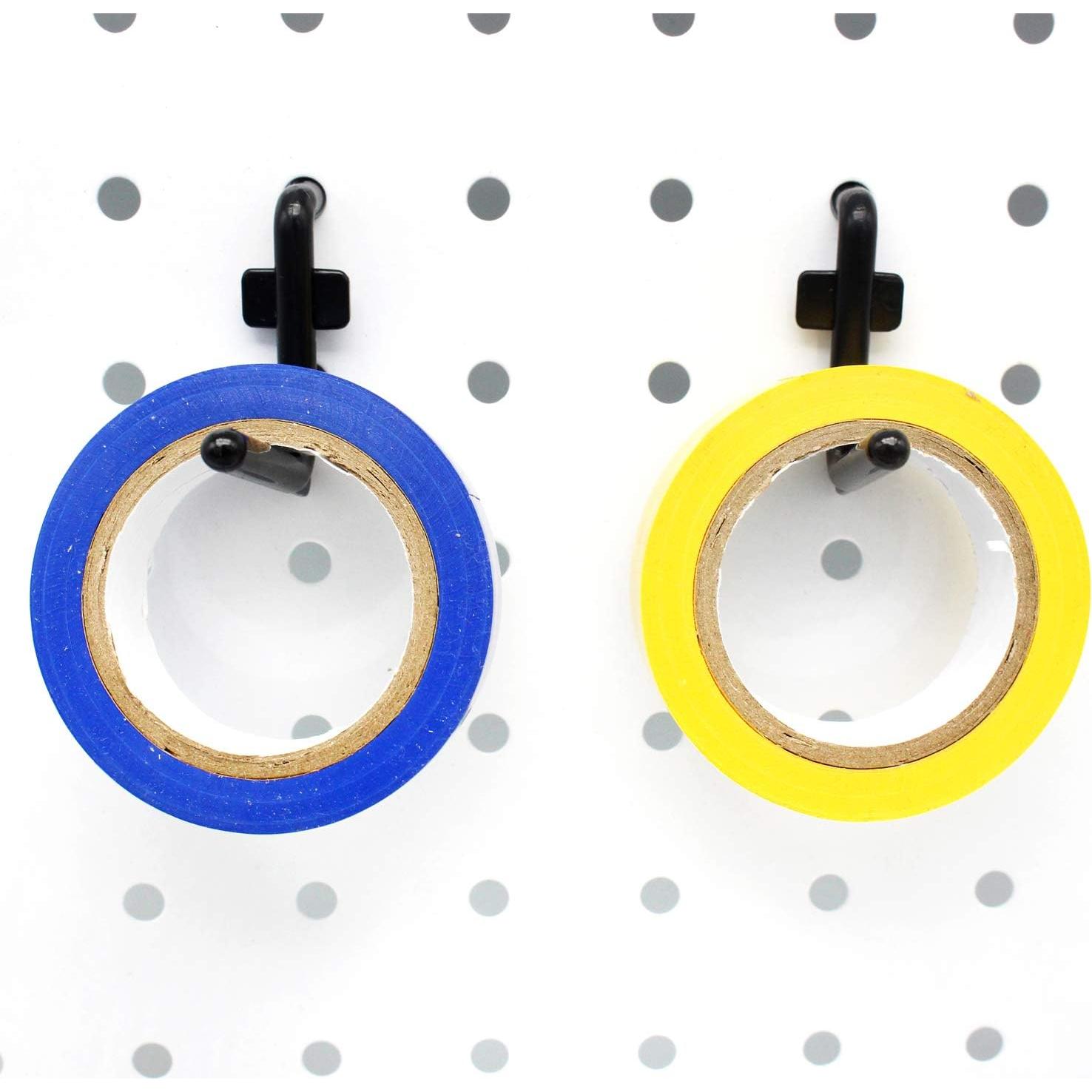 Kit de Ganchos para Tablero de Clavos Colorstorm 100PK L Negro