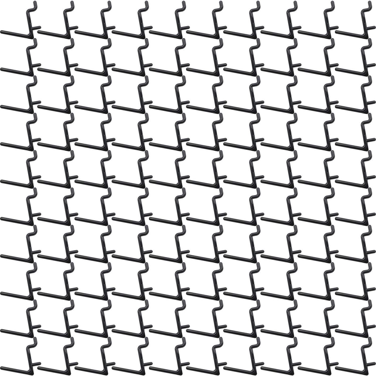 Kit de Ganchos para Tablero de Clavos Colorstorm 100PK L Negro