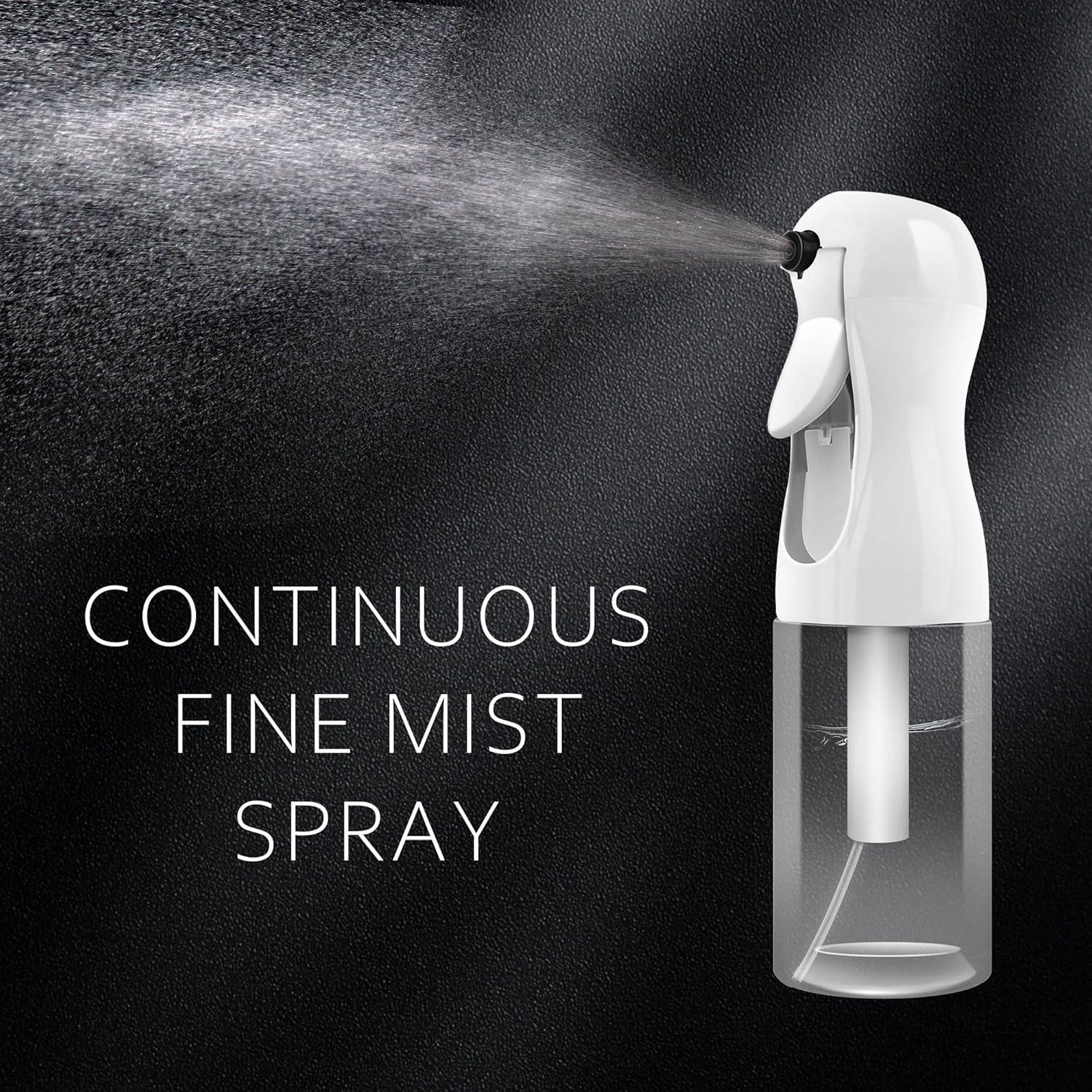 Botella Spray Continuo AMOMELA 200ml 2 Piezas Reutilizable