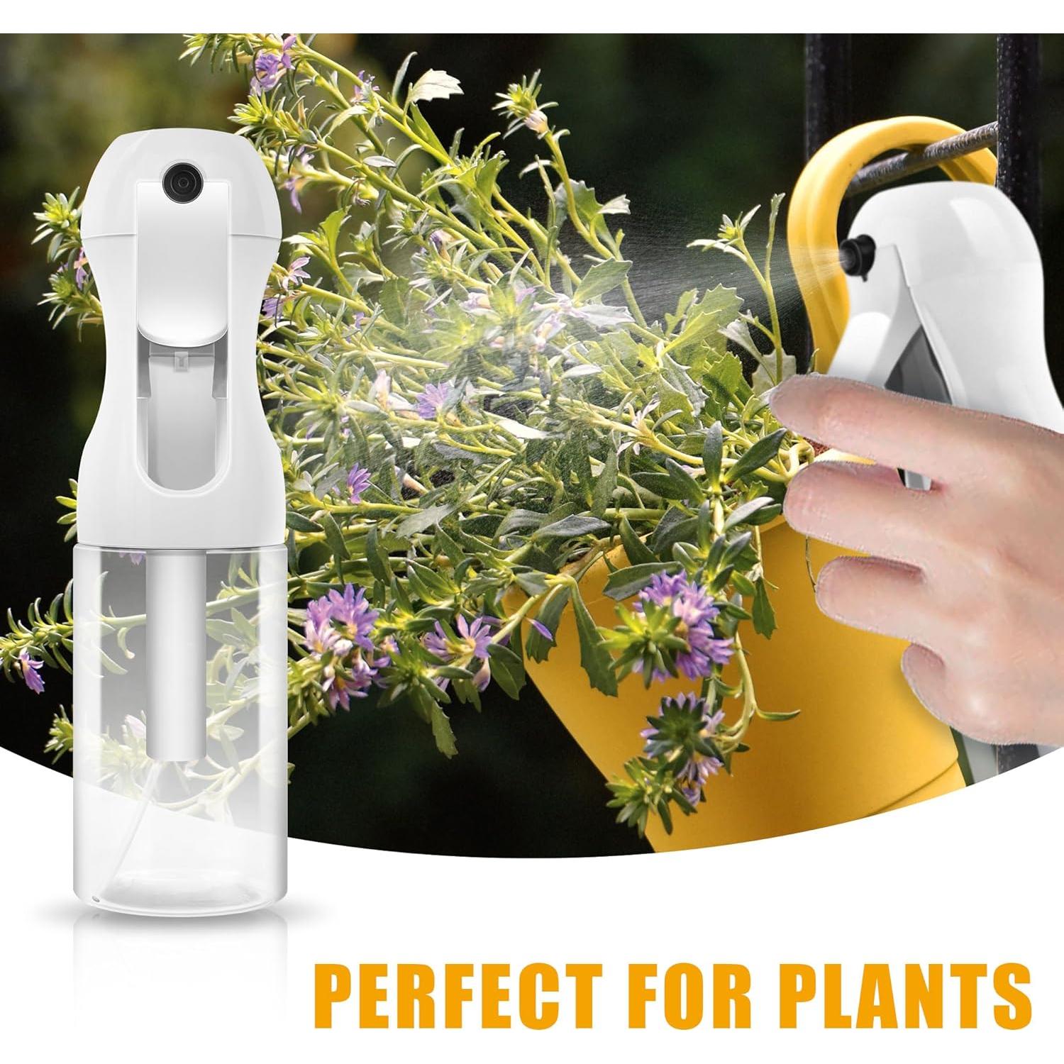 Botella Spray Continuo AMOMELA 200ml 2 Piezas Reutilizable