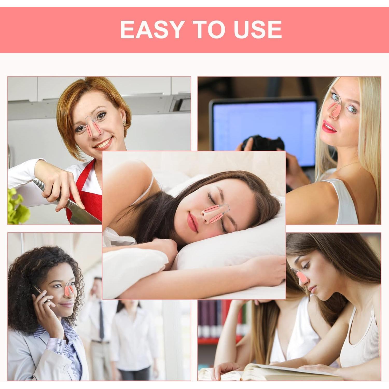 Clip reductor de nariz FERNIDA de silicona y acero 8.5x5.5cm