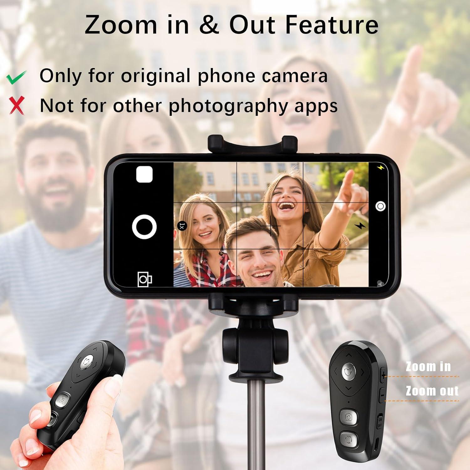 Control Remoto Inalámbrico SZFIRSTEY para Cámara con Zoom y Cambio de Cámara