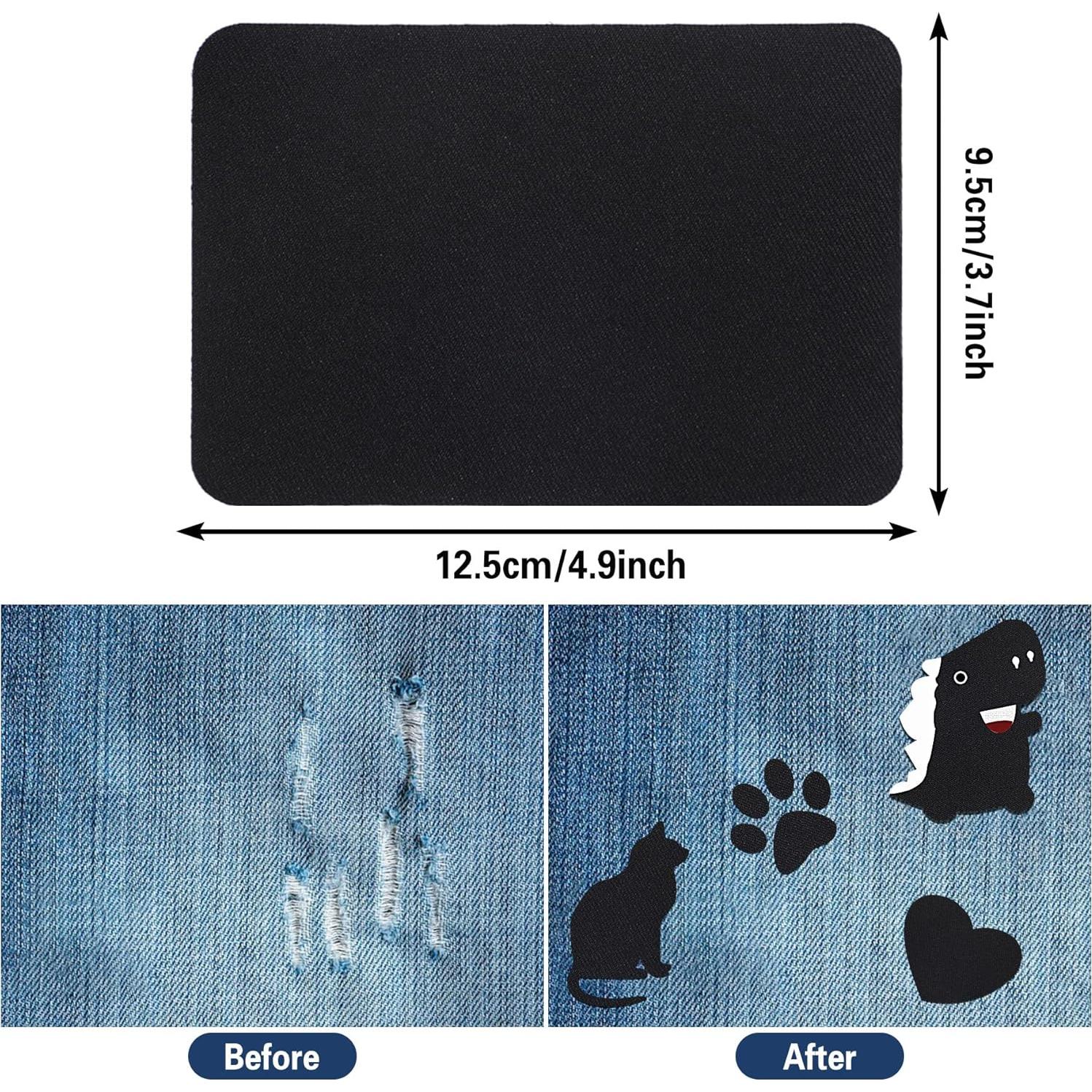 Parches de Planchar Augshy 29 Piezas 12.4 x 9.4 cm Negro