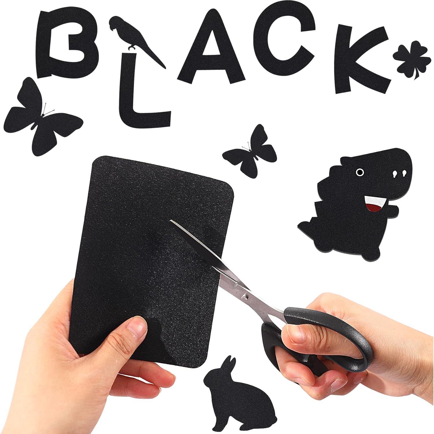 Parches de Planchar Augshy 29 Piezas 12.4 x 9.4 cm Negro