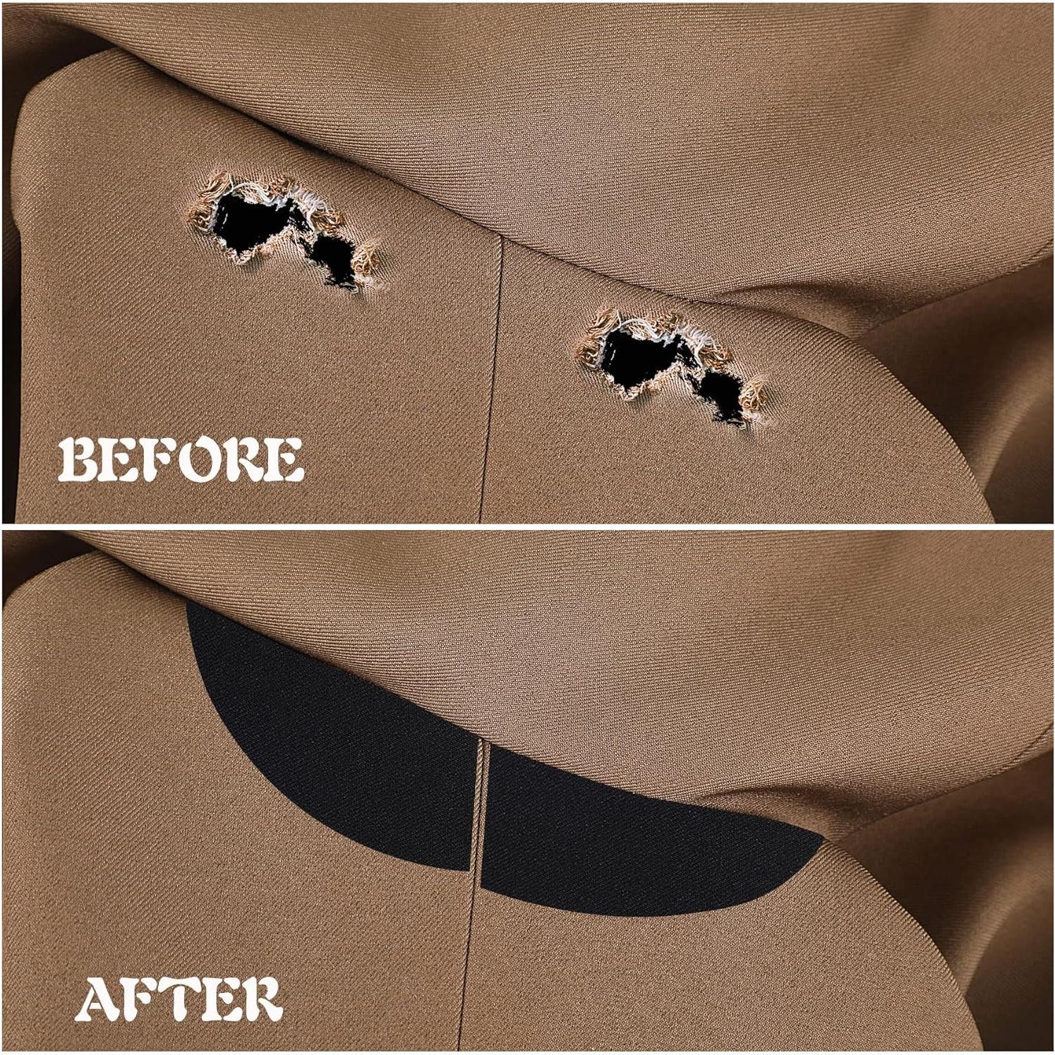 Parches de Planchar Augshy 29 Piezas 12.4 x 9.4 cm Negro