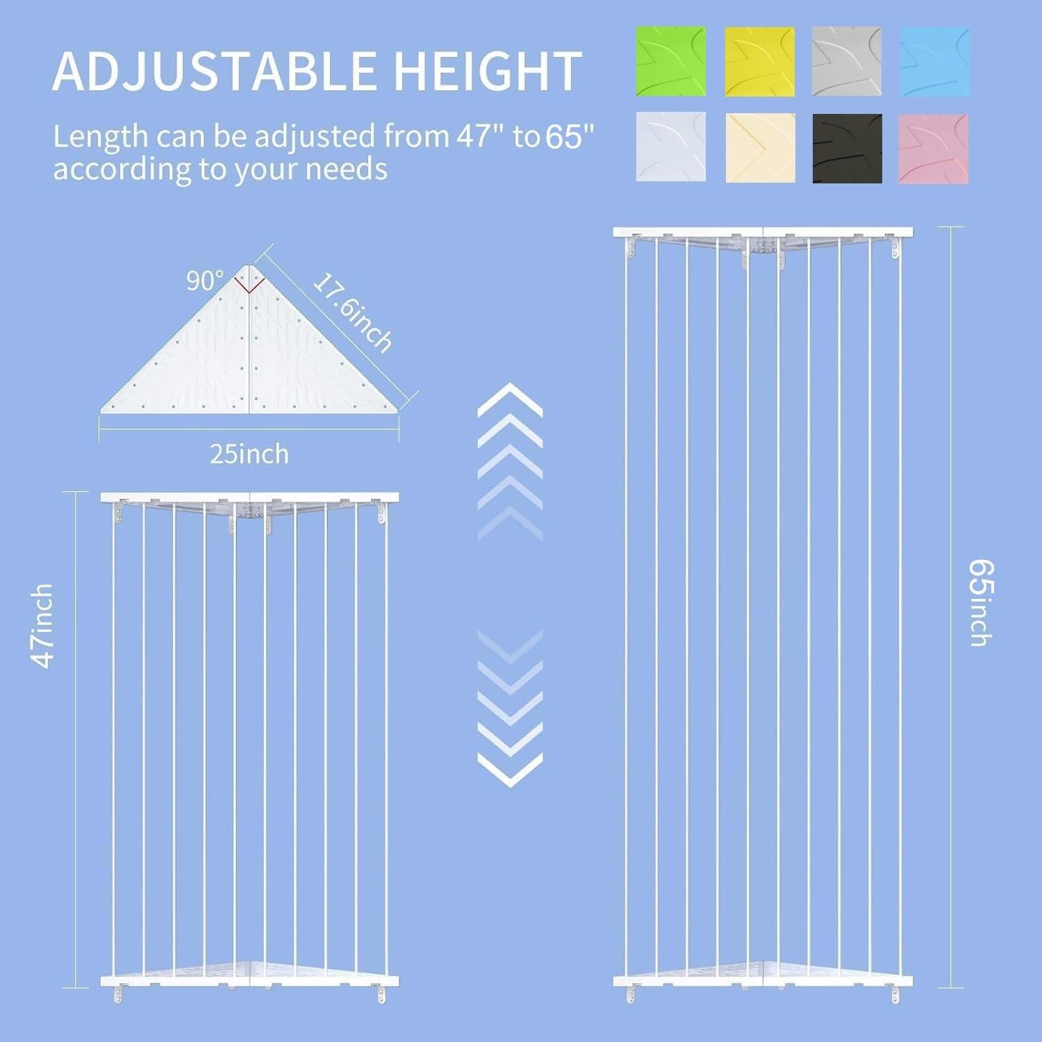 Organizador de Juguetes Befayoo Beige - Almacenamiento de Peluches Ajustable