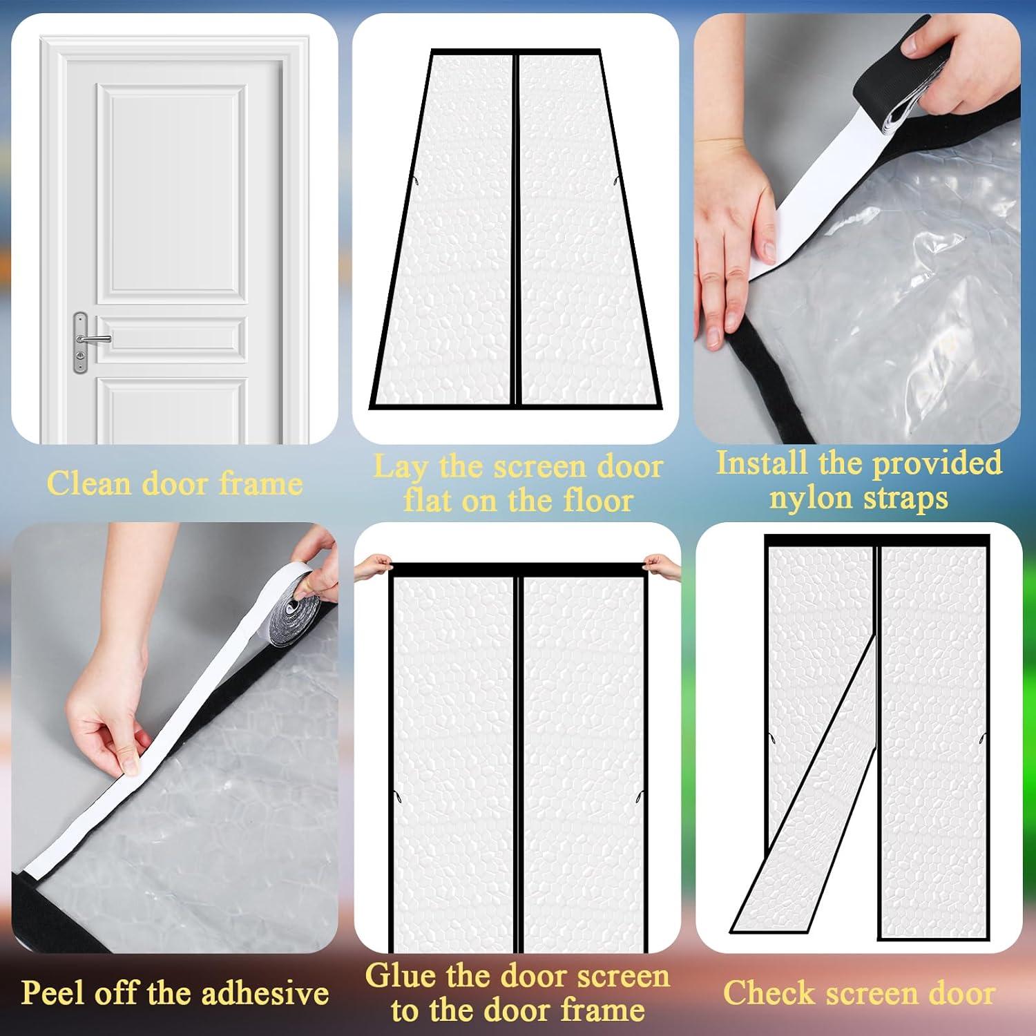Cortina de Puerta Aislante Remagr 86 x 208 cm Magnética