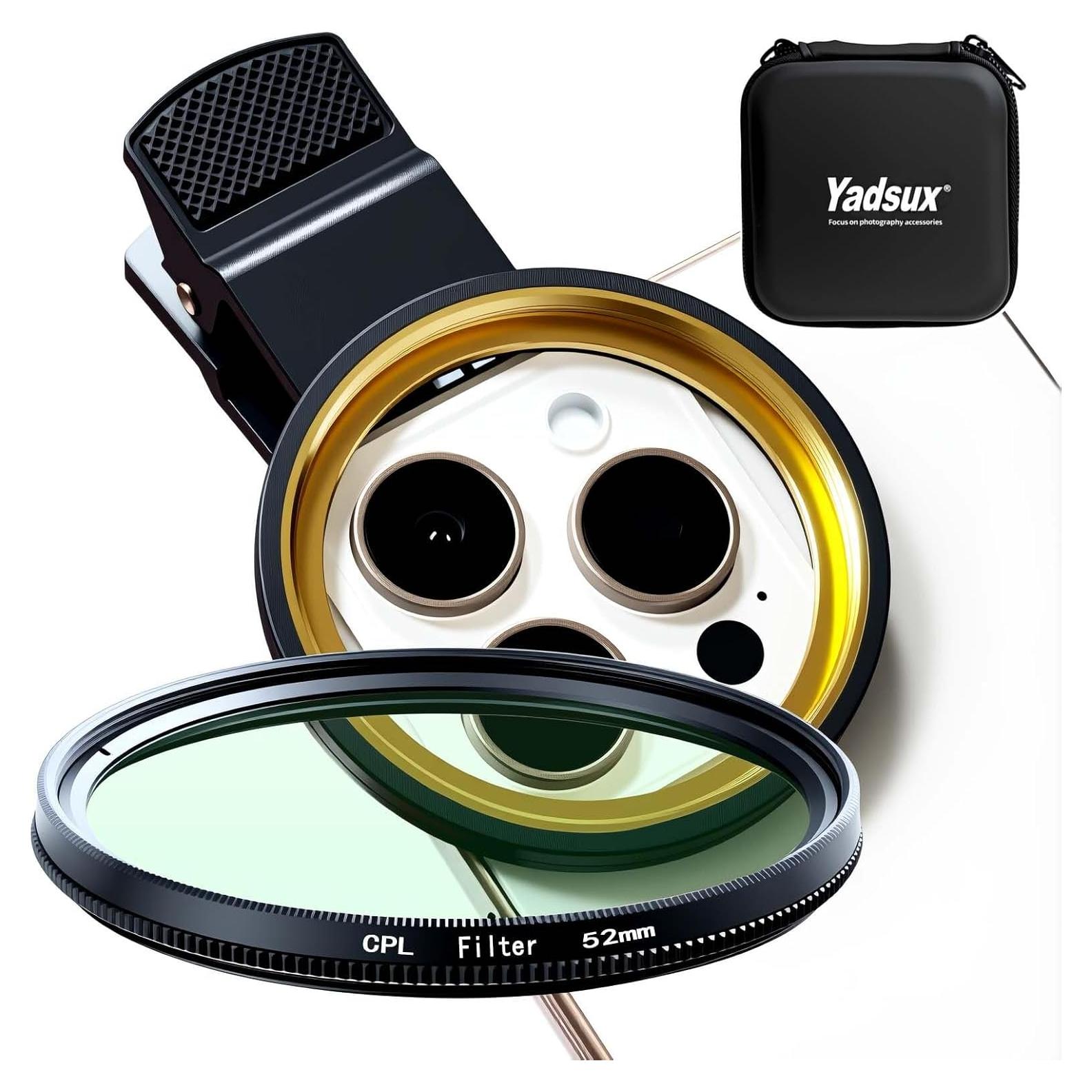 Filtro CPL 52mm Yadsux para Cámara de Teléfono Móvil