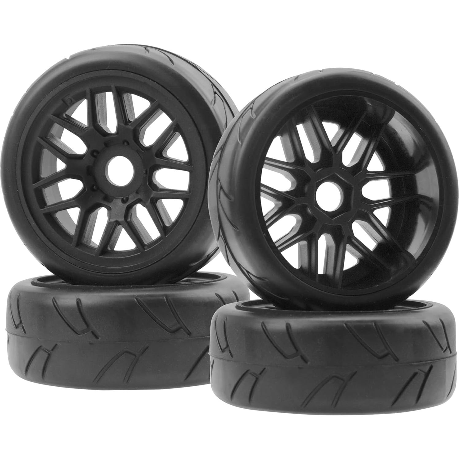 Paquete de 4 Neumáticos RC Vgoohobby 1/8 Buggy Todo Terreno