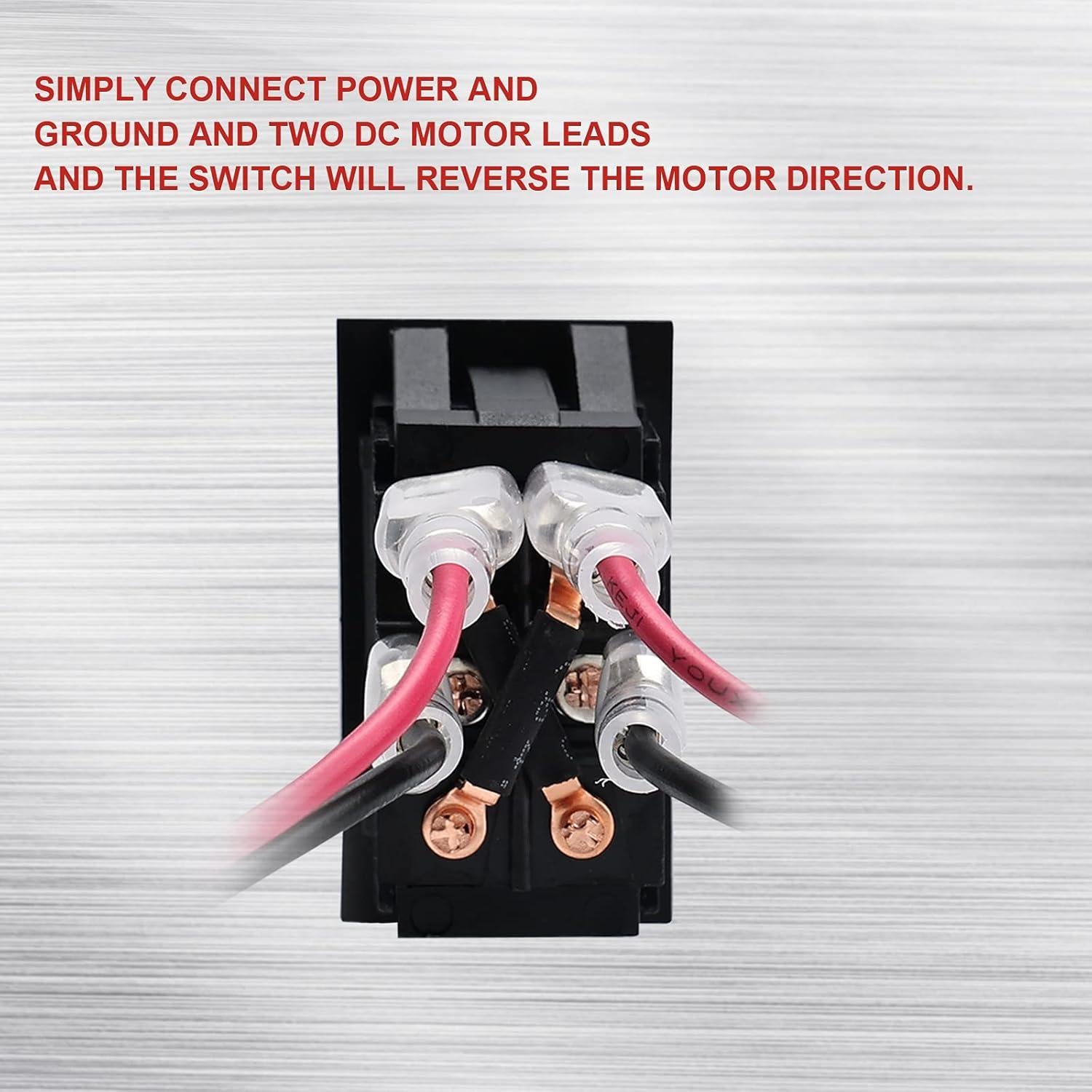 Interruptor Momentáneo Inversor de Polaridad APIELE 20A 12V