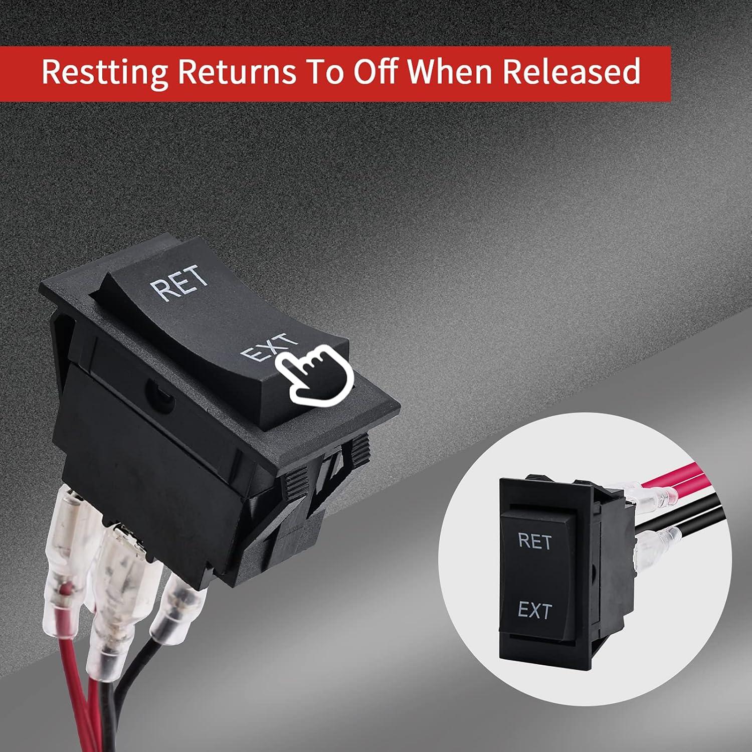 Interruptor Momentáneo Inversor de Polaridad APIELE 20A 12V