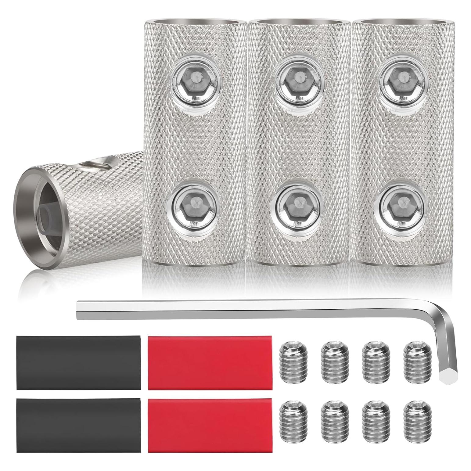 Conectores de Empalme de Cable 0 Gauge Linkstyle - 4 Piezas