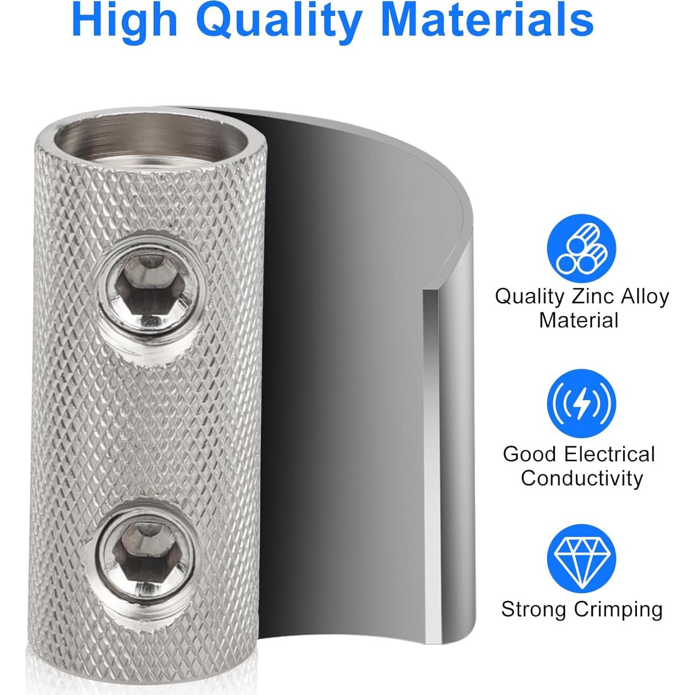 Conectores de Empalme de Cable 0 Gauge Linkstyle - 4 Piezas