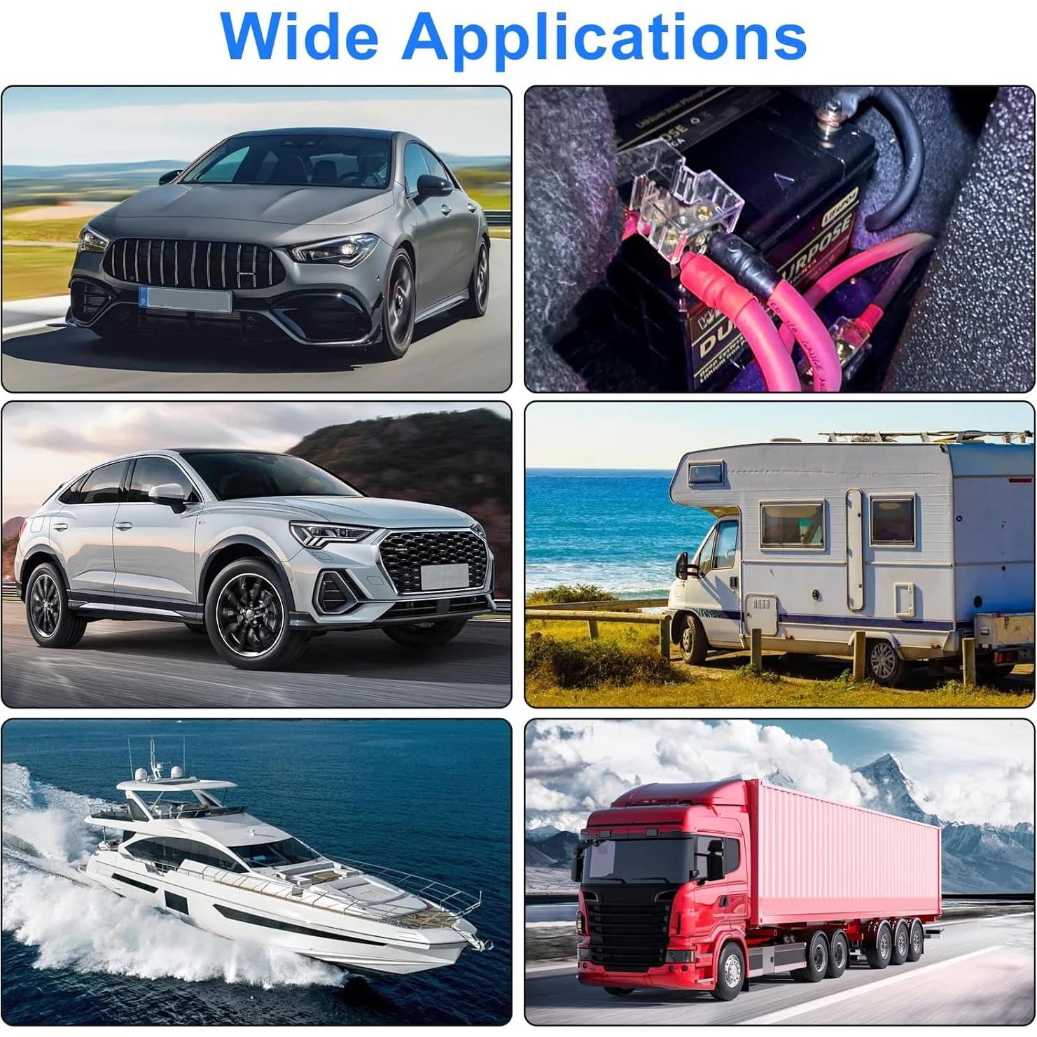 Conectores de Empalme de Cable 0 Gauge Linkstyle - 4 Piezas