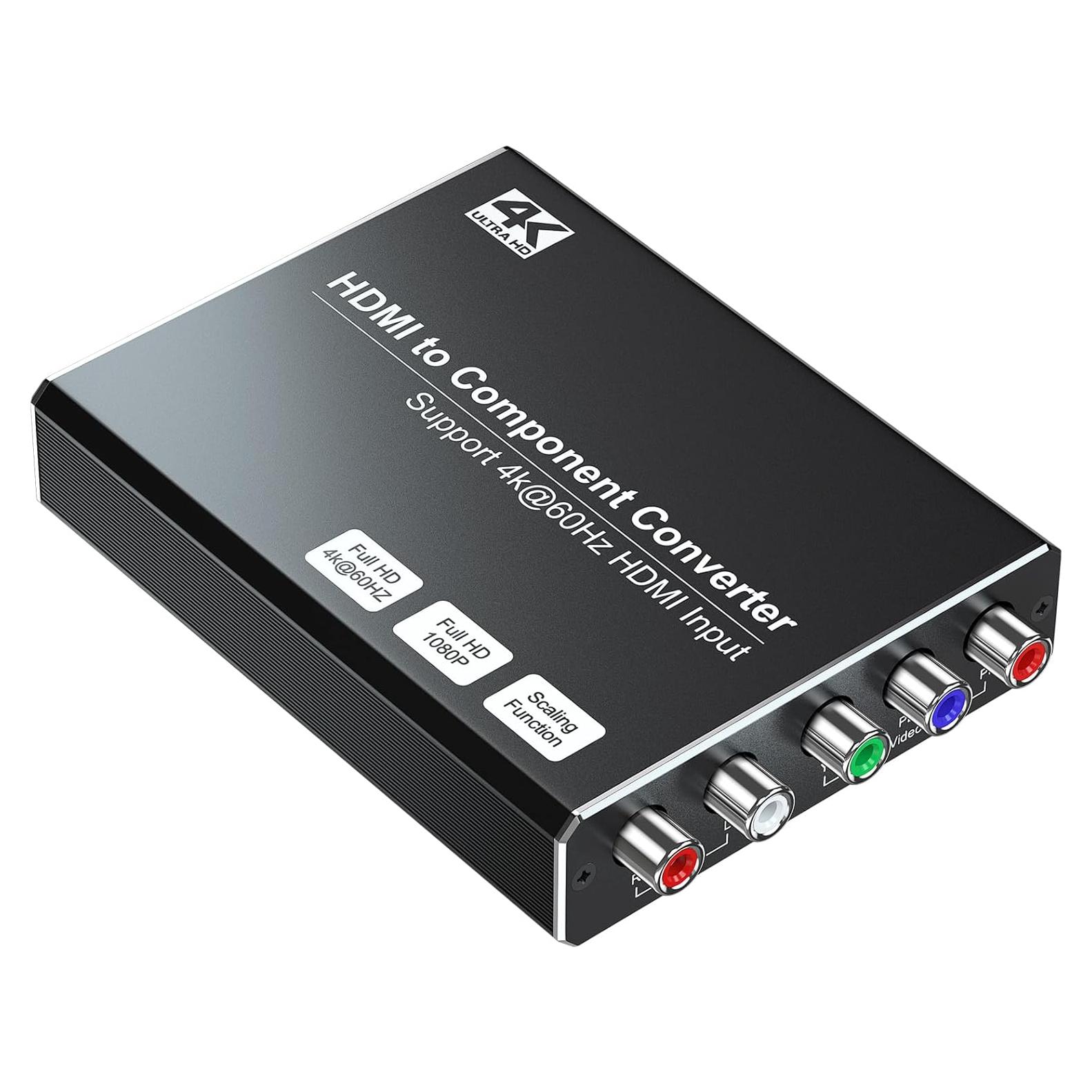 Convertidor HDMI a Componente 4K Sedytetoc con Escalado