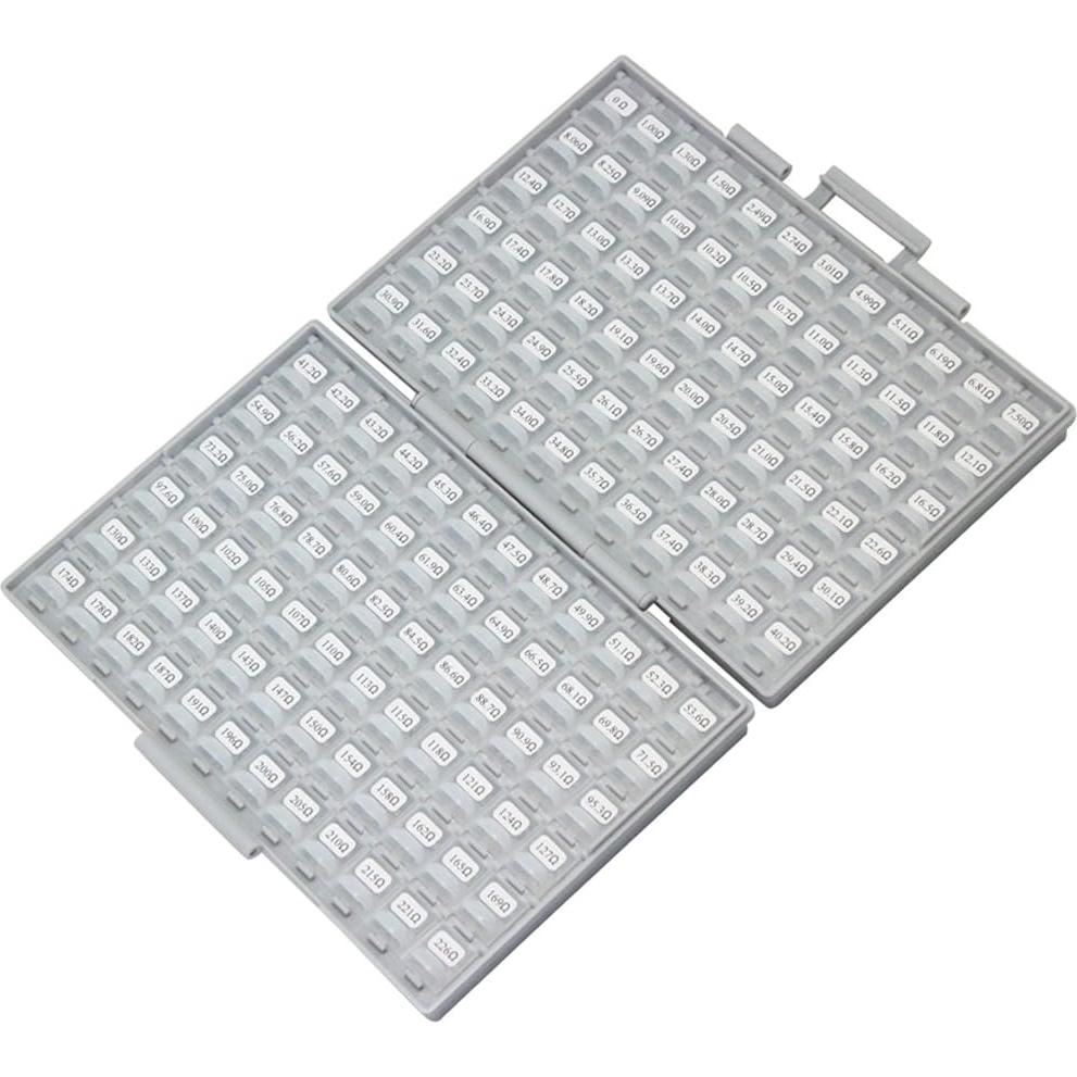 Kit de Resistores SMD AideTek 1206 RoHS 491 Valores 100pcs