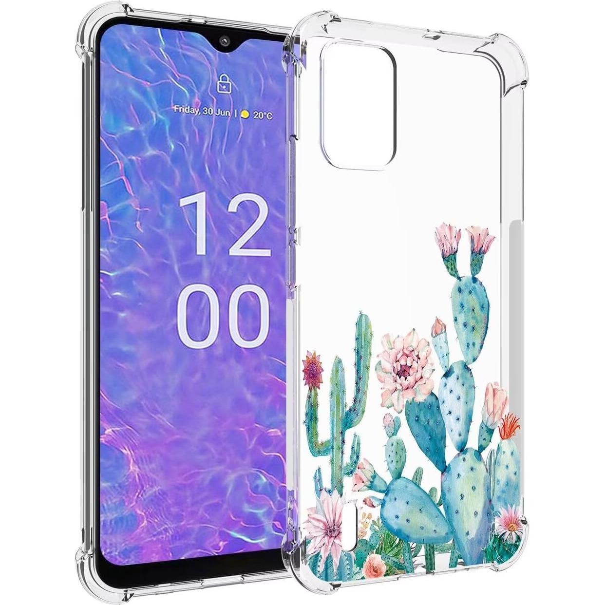 Funda protectora Nokia C210 Sidande TPU Floral 6.3"