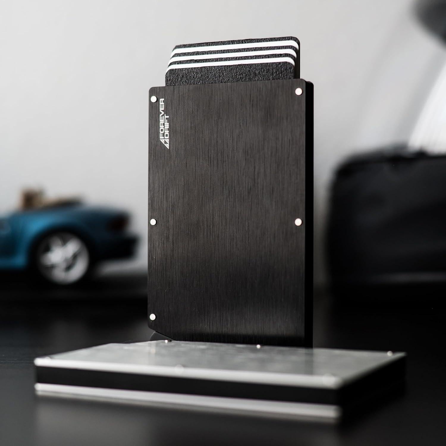 Tarjetero Plegable Slim Forever Drift con Bloqueo RFID Negro