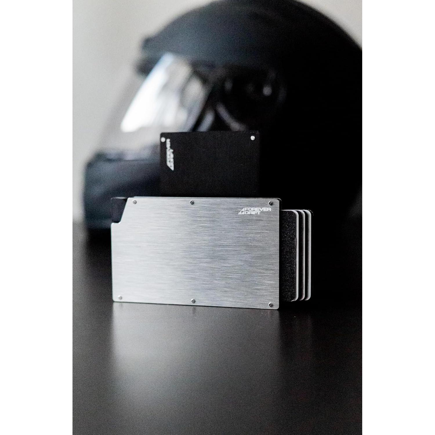 Tarjetero Plegable Slim Forever Drift con Bloqueo RFID Negro