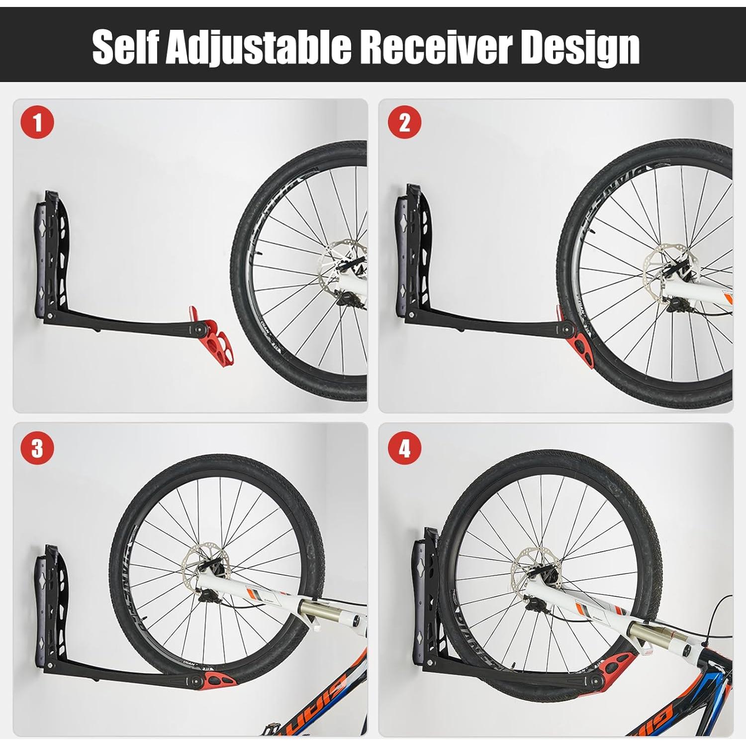 Soporte para Bicicletas Giratorio Ultrawall - Paquete de 2