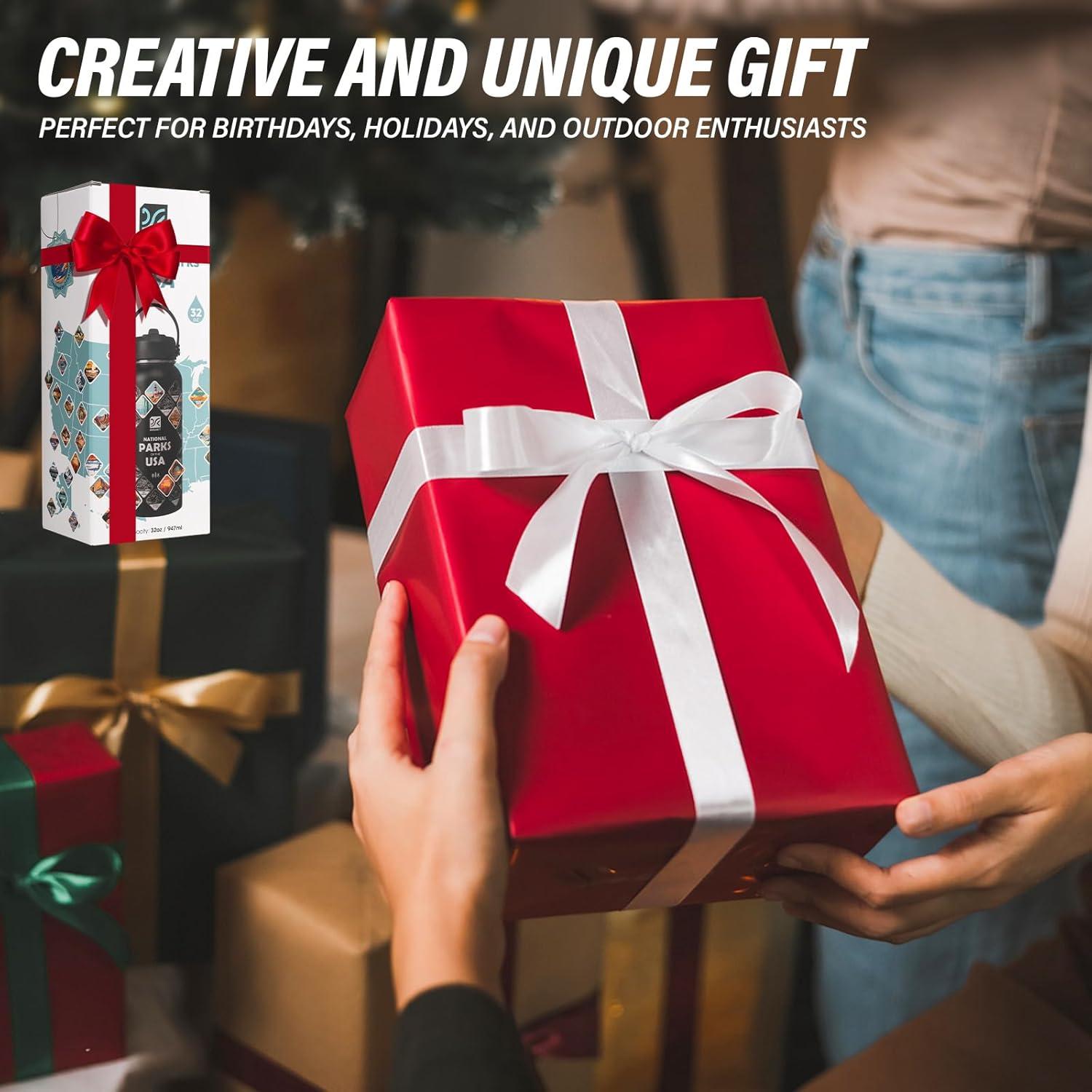 Botella de Agua DYSANKY 32 oz Acero Inoxidable Aislada