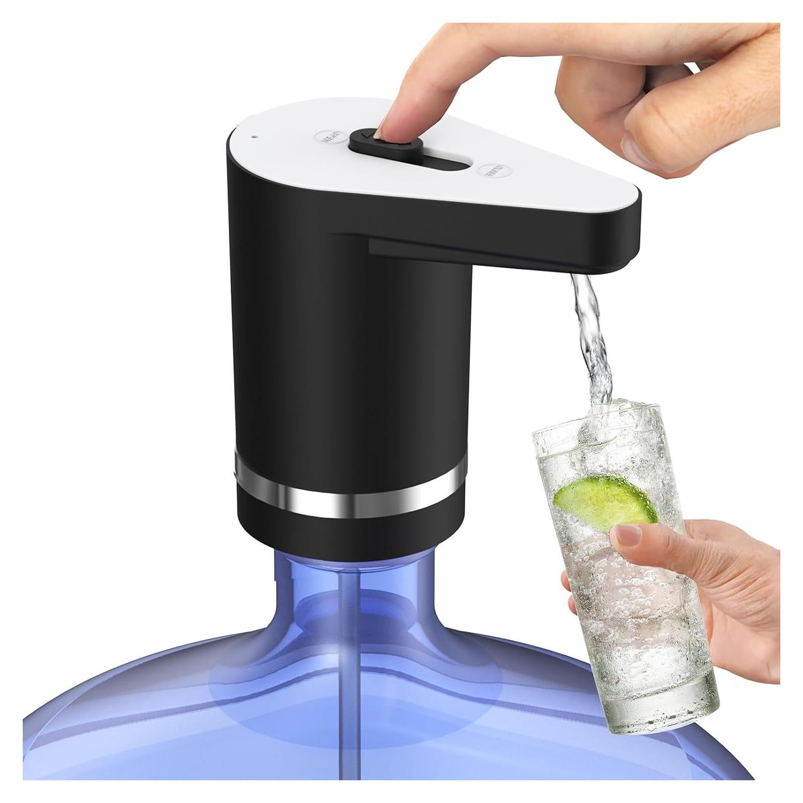 Dispensador de Agua Eléctrico VAPTEC 5 Galones Panda-Negro